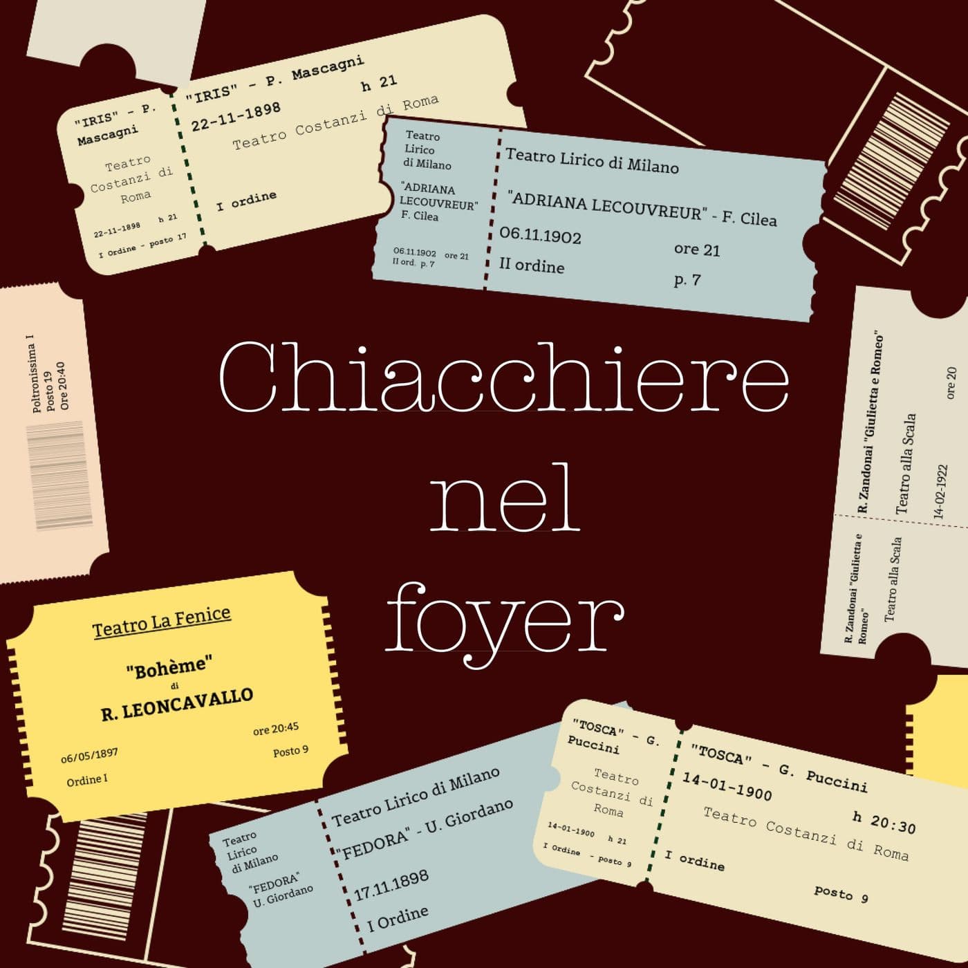 Chiacchiere nel foyer - Podcasts