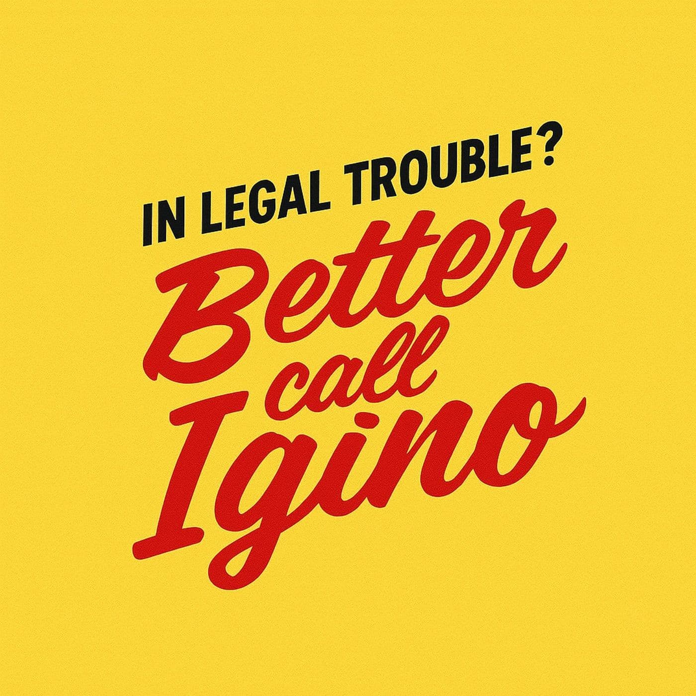 BETTER CALL IGINO - Podcast