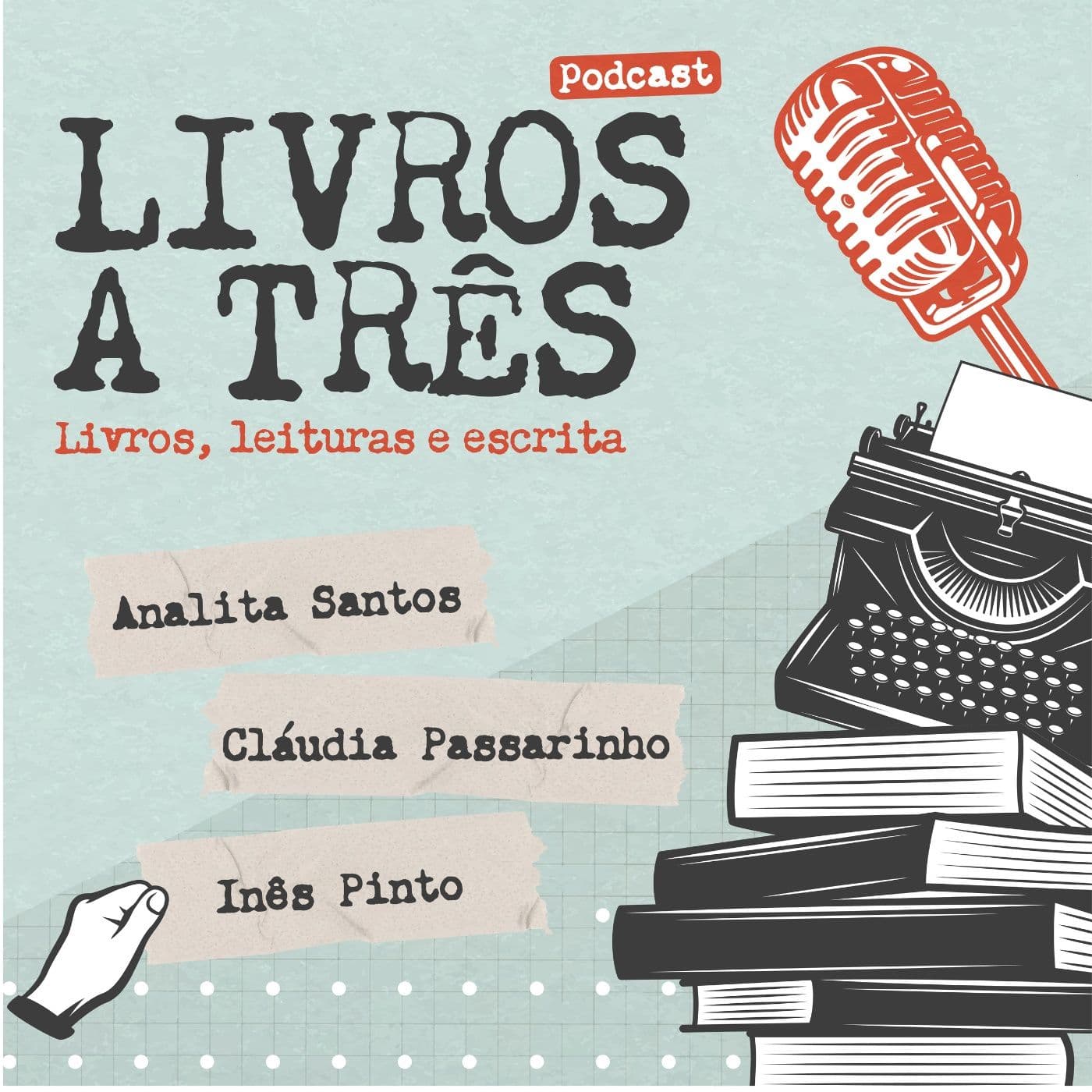 Livros a três - Podcasts