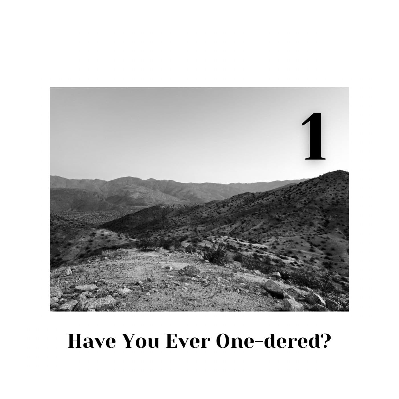 Have You Ever One-dered?? - Podcasts
