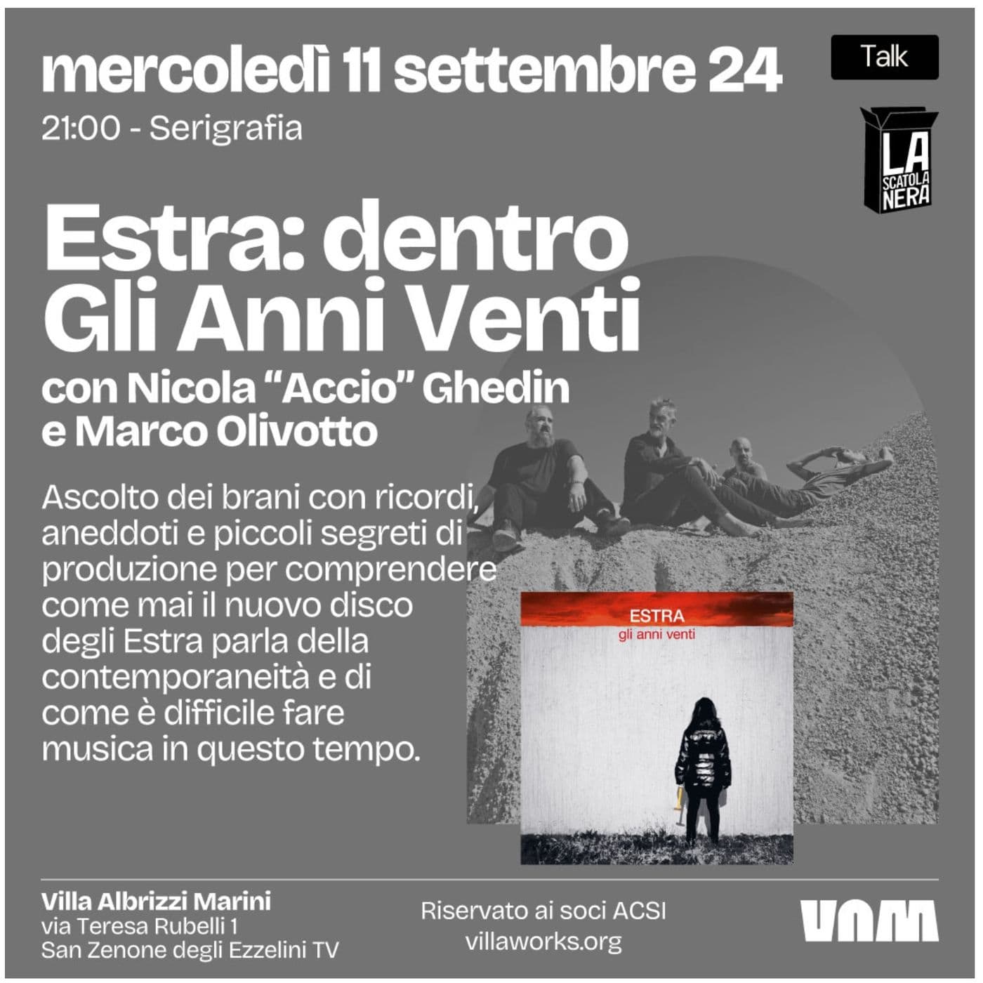 ESTRA: Dentro Gli Anni Venti (di e con Marco Olivotto e Nicola "ACCIO" Ghedin) - Podcasts