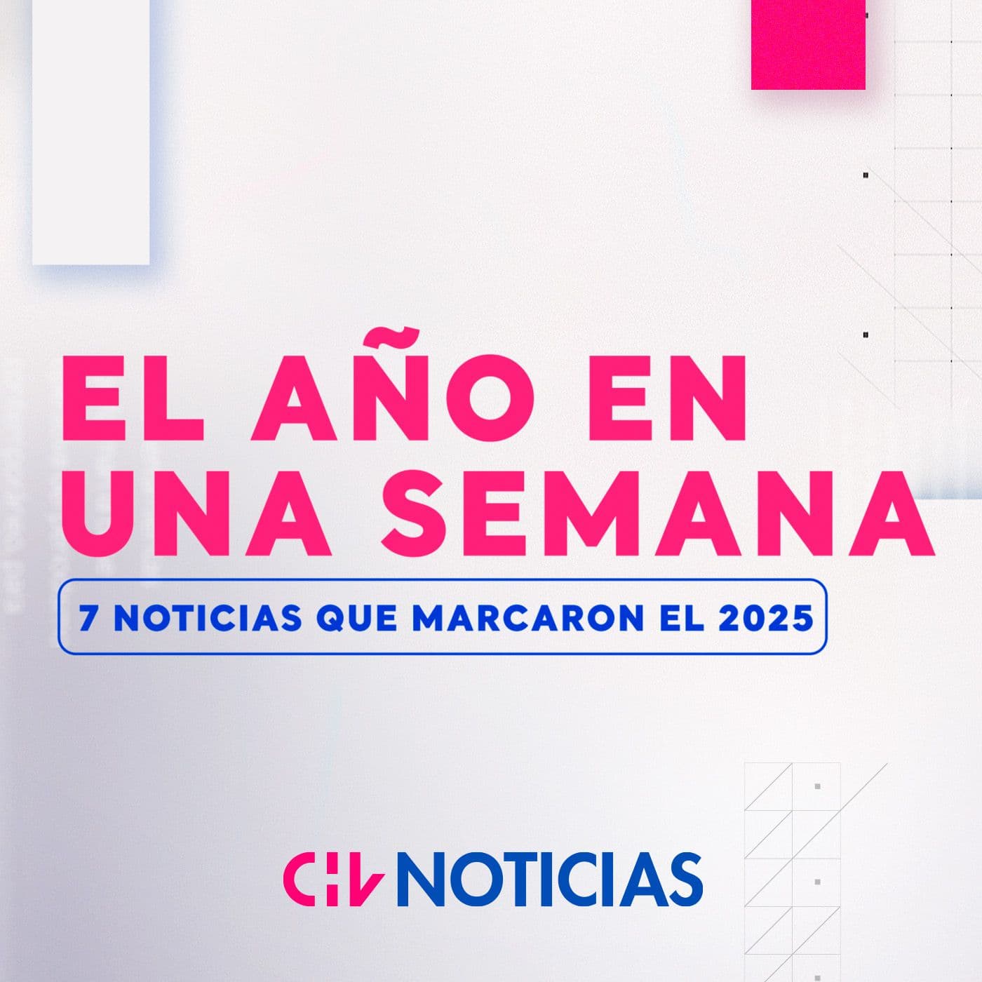 El Año En Una Semana: 7 noticias que marcaron pauta - Podcasts