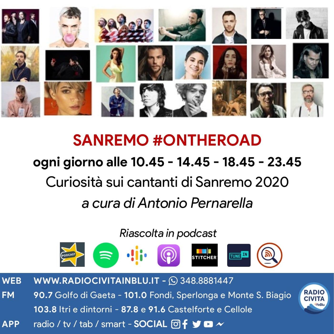 Sanremo 2020 - Gli artisti in gara - Podcast