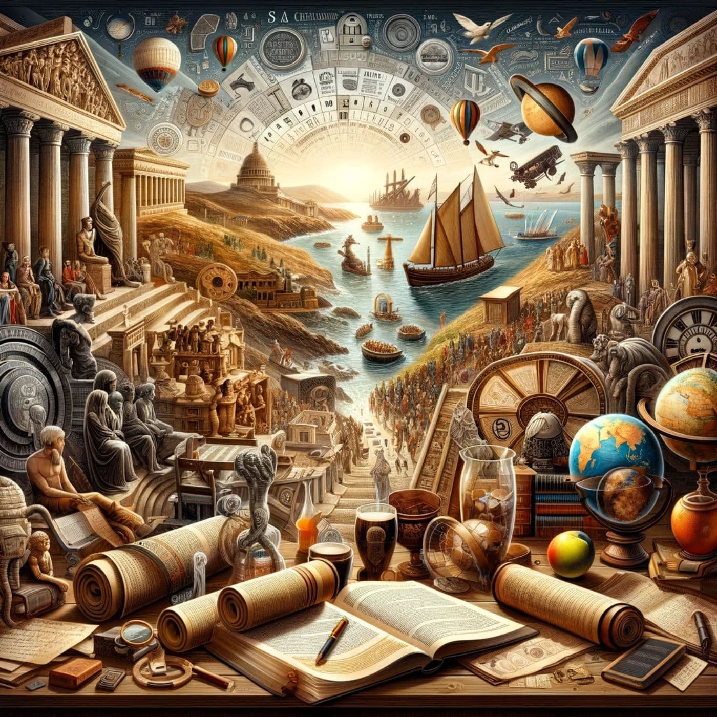 1001 Questions and Answers on General History - Podcasts