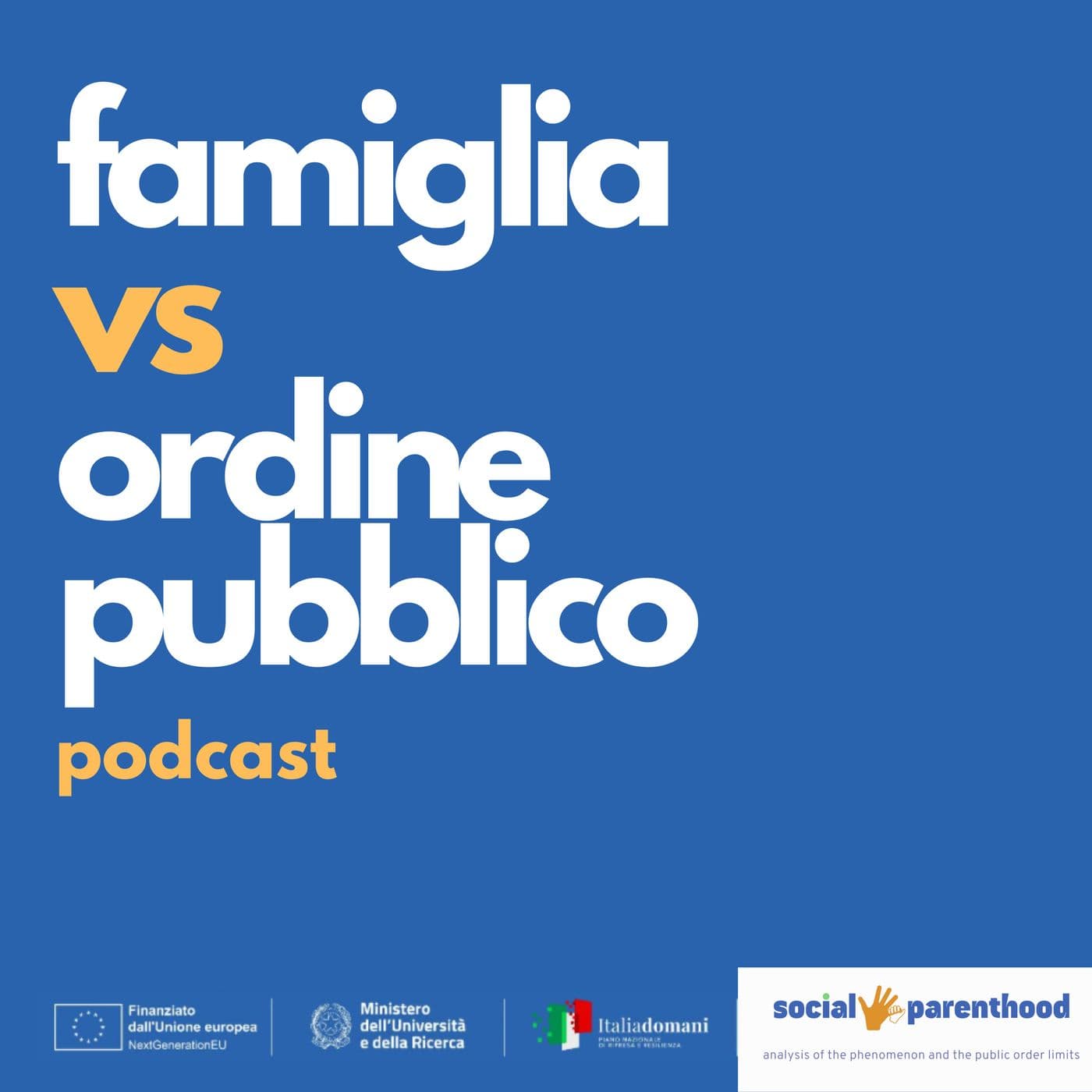 Famiglia vs. Ordine Pubblico - Podcast
