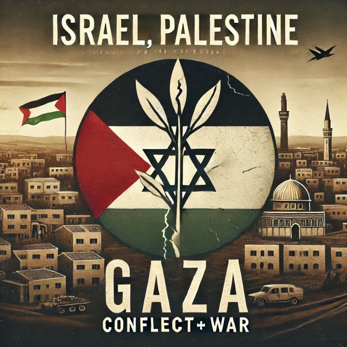 Israel, Palestine, Gaza - Conflict+War - Podcasts