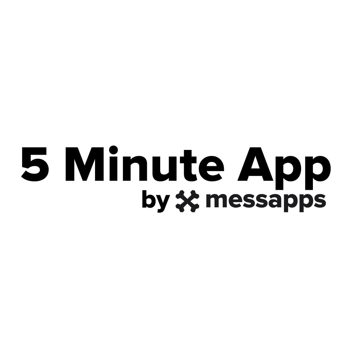 5 Minute App by Messapps - Podcasts