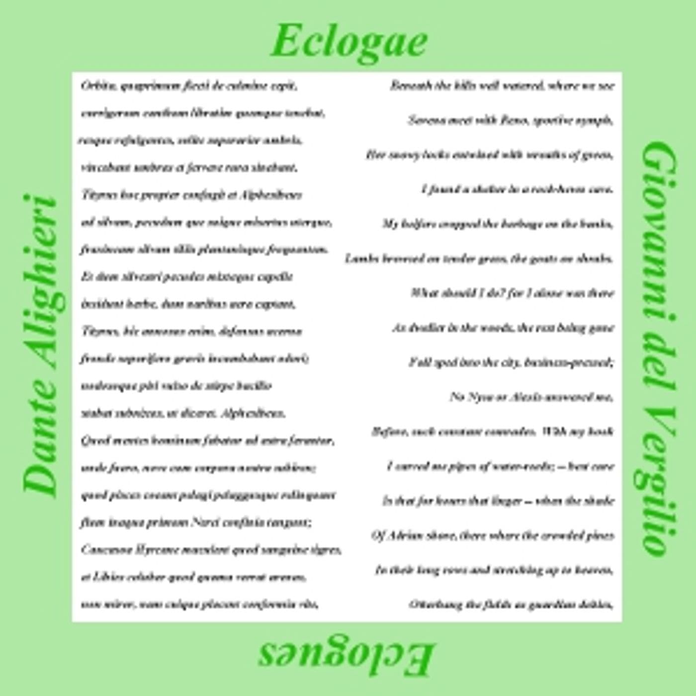Dante Alighieri - Eclogae (Eclogues) - Podcast