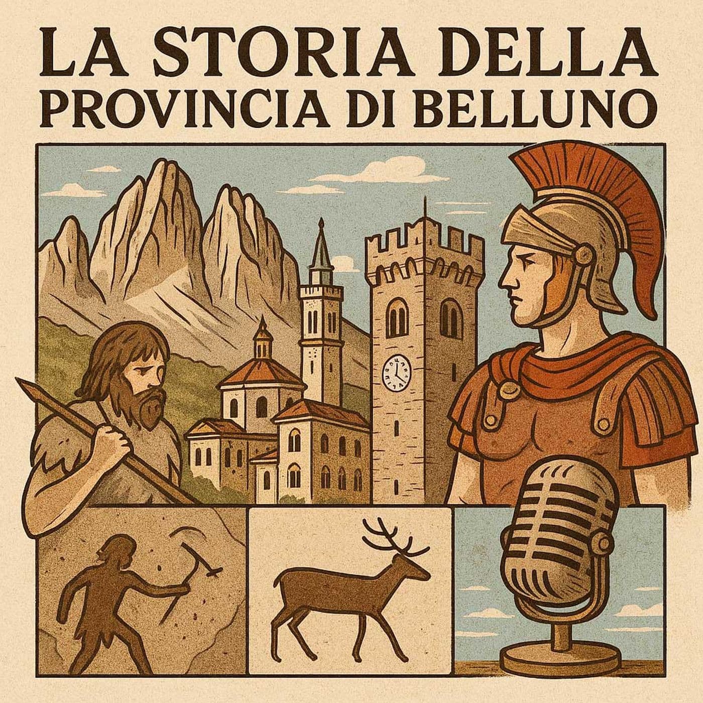 Storia della provincia di Belluno - Podcast