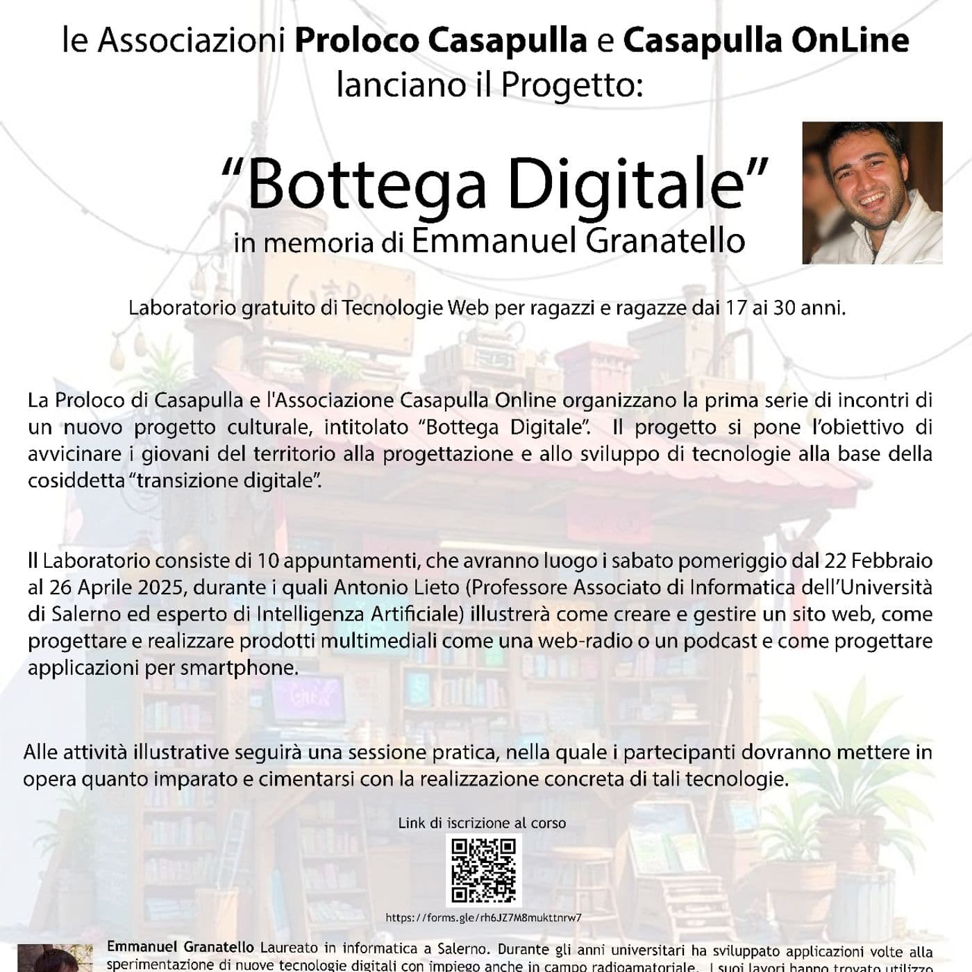 Progetto Bottega Digitale - Casapulla - Podcasts
