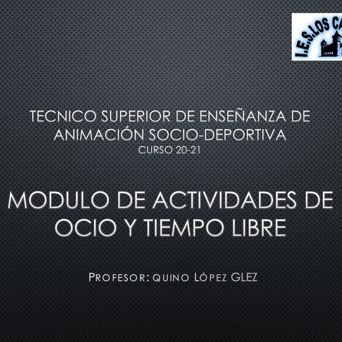 Módulo Actividades de Ocio y tiempo libre - Podcasts