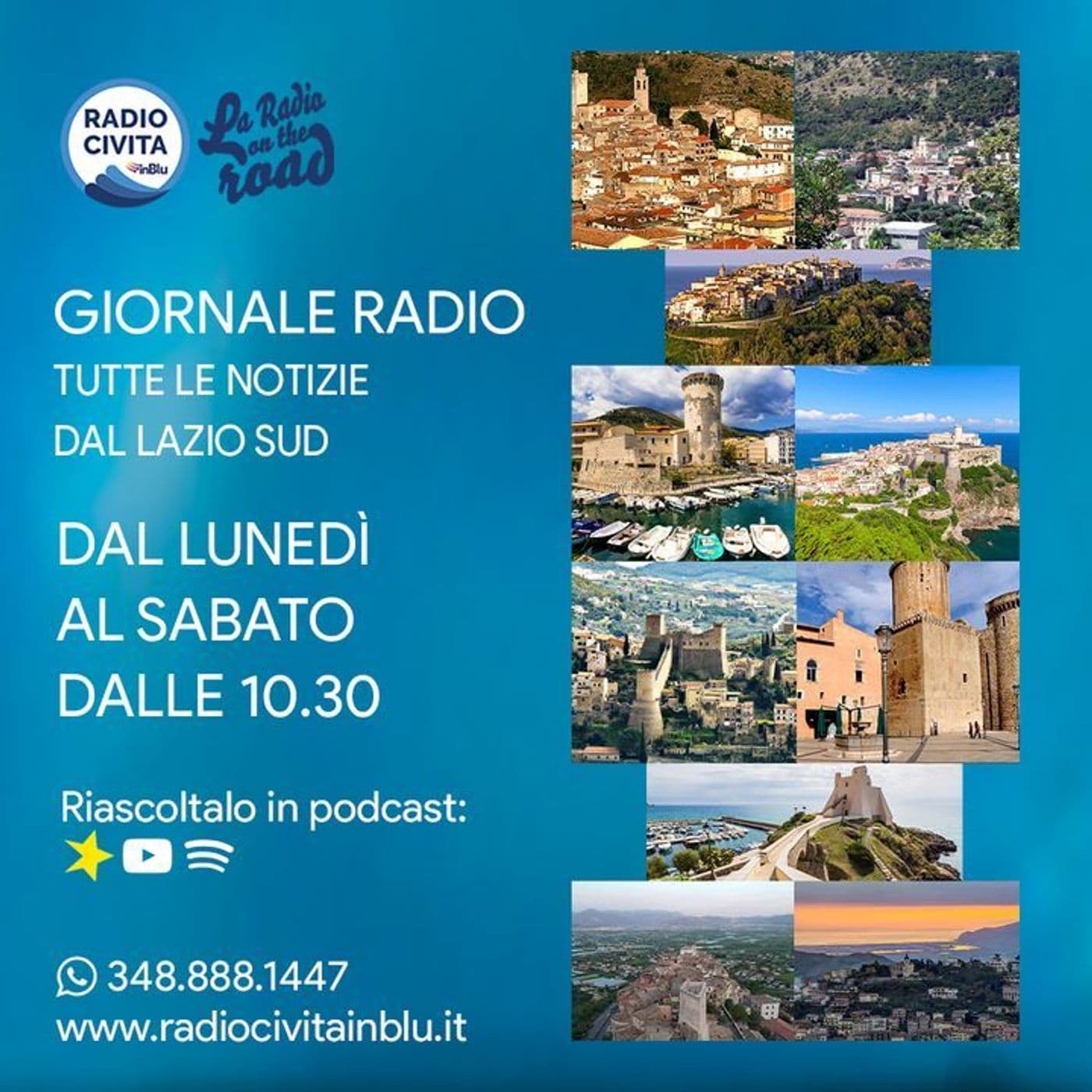 Notizie dal Lazio Sud 2023 - Podcast