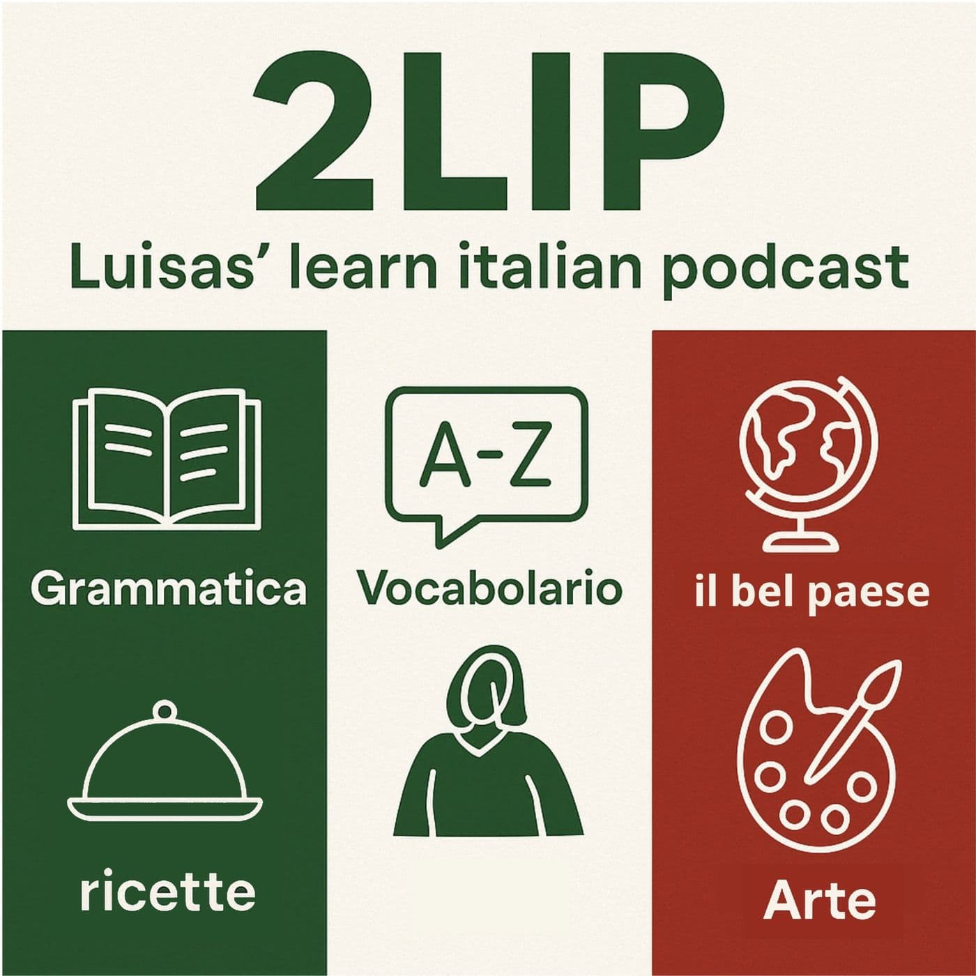 2LIP - Learn Italian with Luisa 🌷 - Podcast