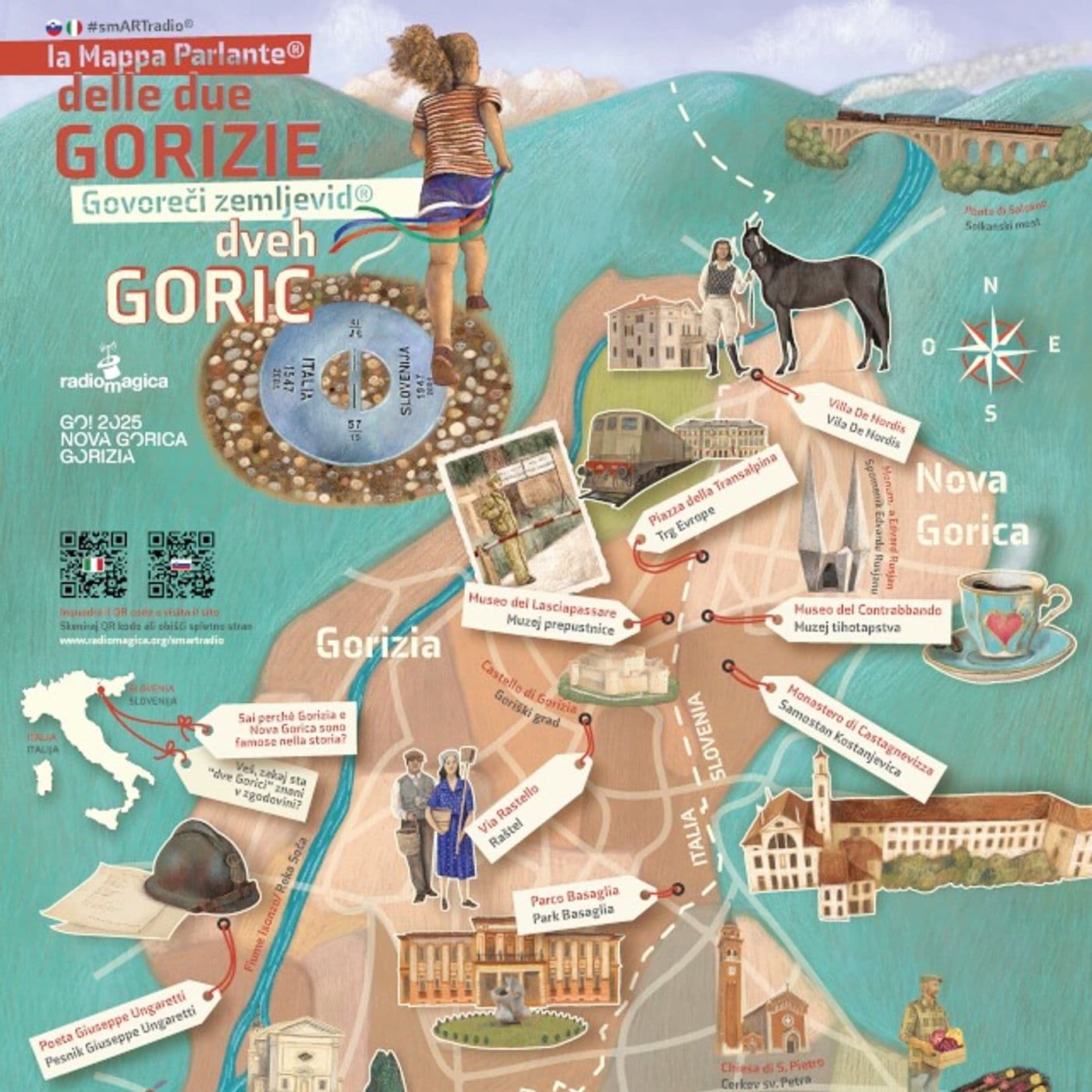La mappa parlante delle due Gorizie - Podcast