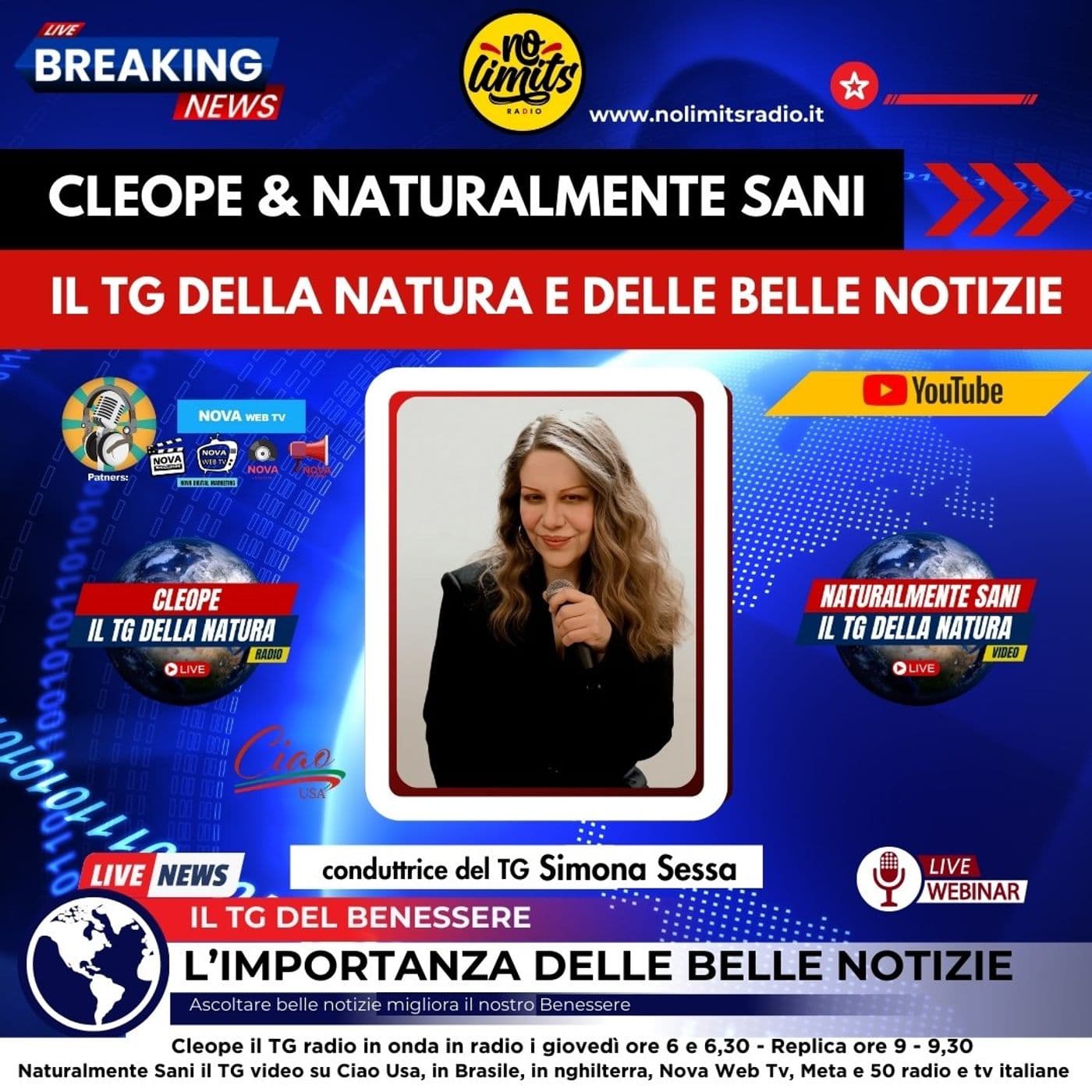 Cleope & Naturalmente Sani: Il TG della Natura e delle Belle Notizie - Podcast