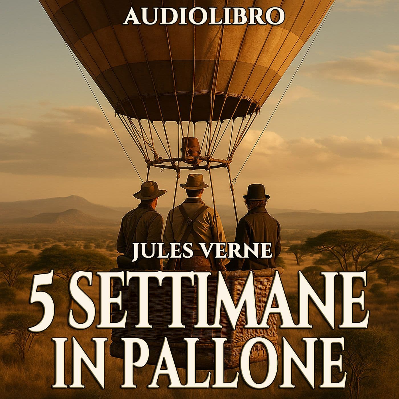 5 settimane in pallone – Jules Verne (Audiolibro) - Podcast