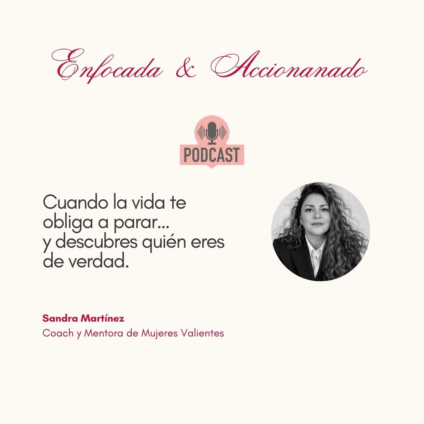 Cuando la vida te obligas parar… - Podcasts