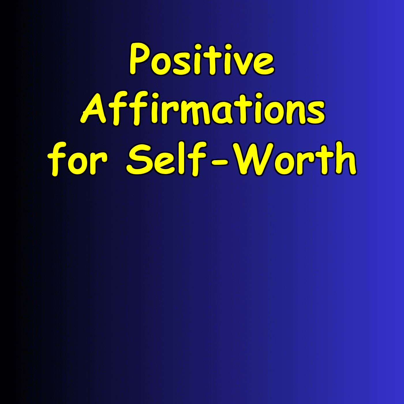 Positive Affirmations for Self-Worth | Confidence And Calm - Podcasts