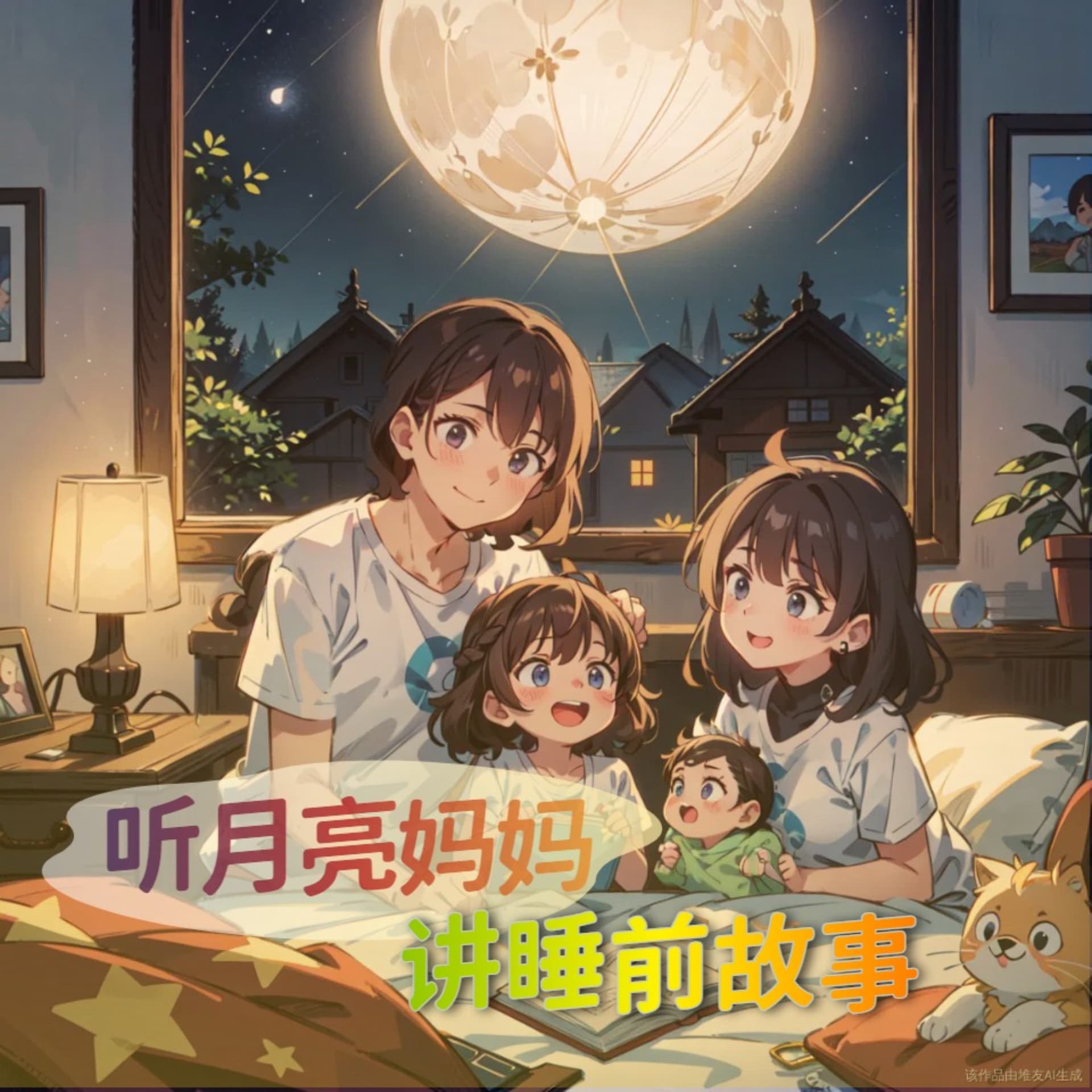 听月亮妈妈讲睡前故事(原创) - 播客