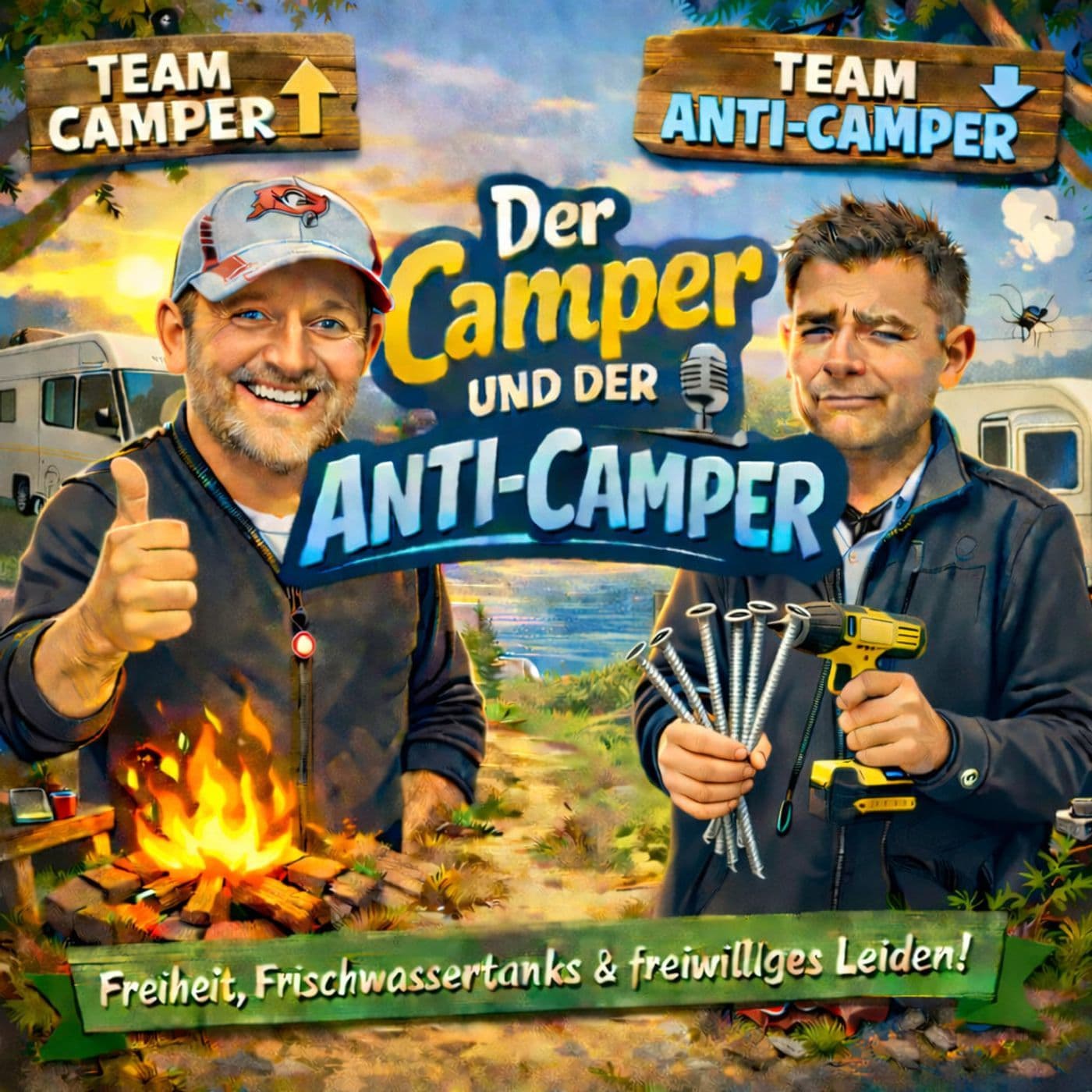 Der Camper & der Anti-Camper - Podcasts