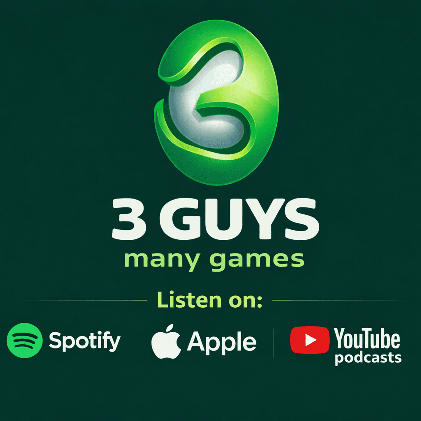 3 Guys Many Games - Podcasts