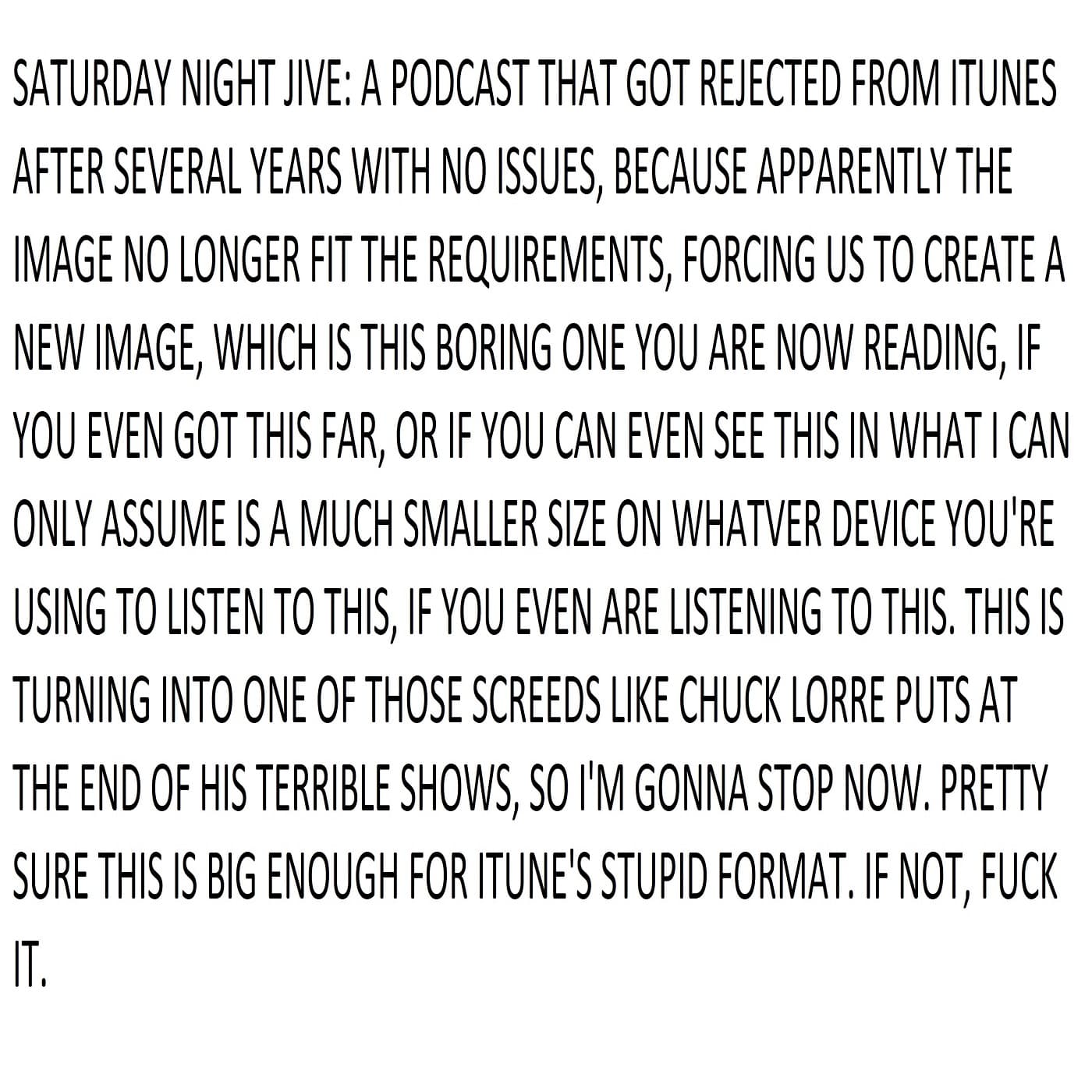 Saturday Night Jive Podcast - Podcasts