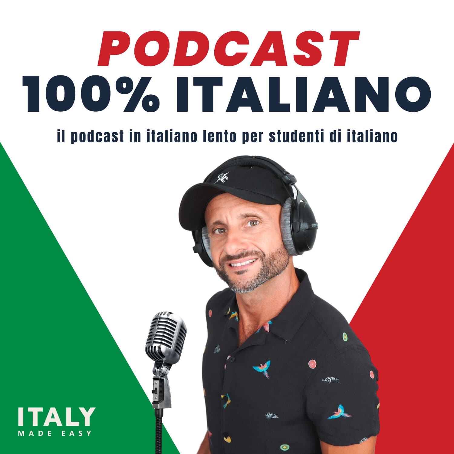 Podcast 100% in Italiano, by Italy Made Easy - Podcasts