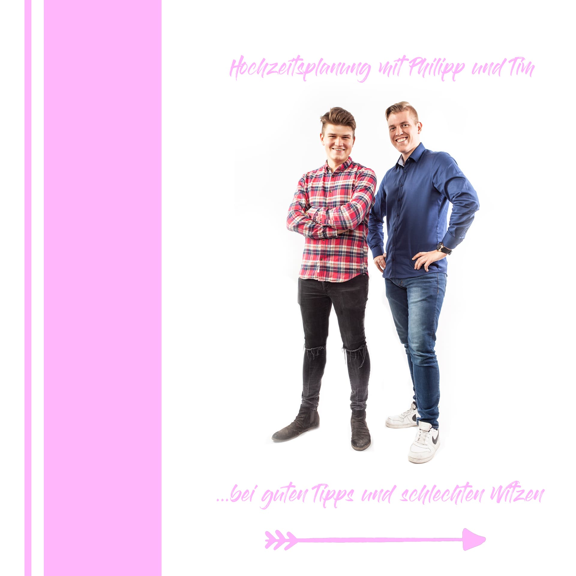 Hochzeitsplanung mit Philipp und Tim - bei guten Tipps und schlechten Witzen - Podcasts