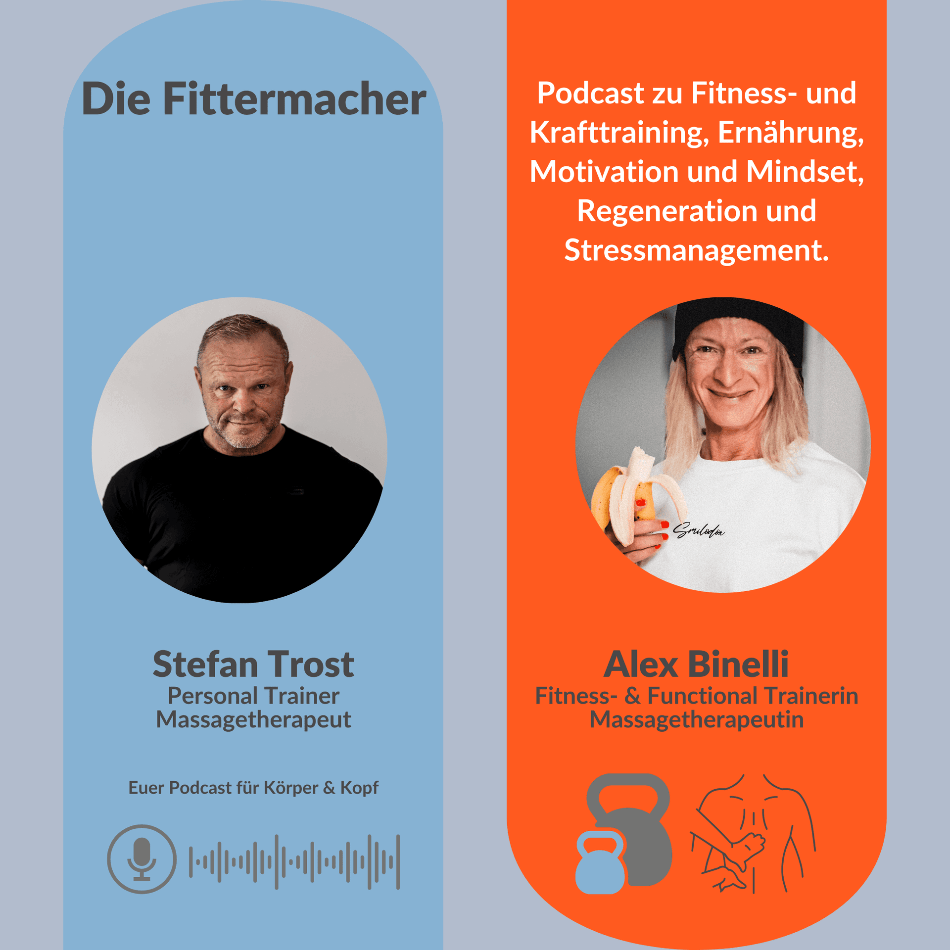 Die Fittermacher – Fitness, Ernährung, Motivation, Mindset, Regeneration und Stressmanagement - Podcast