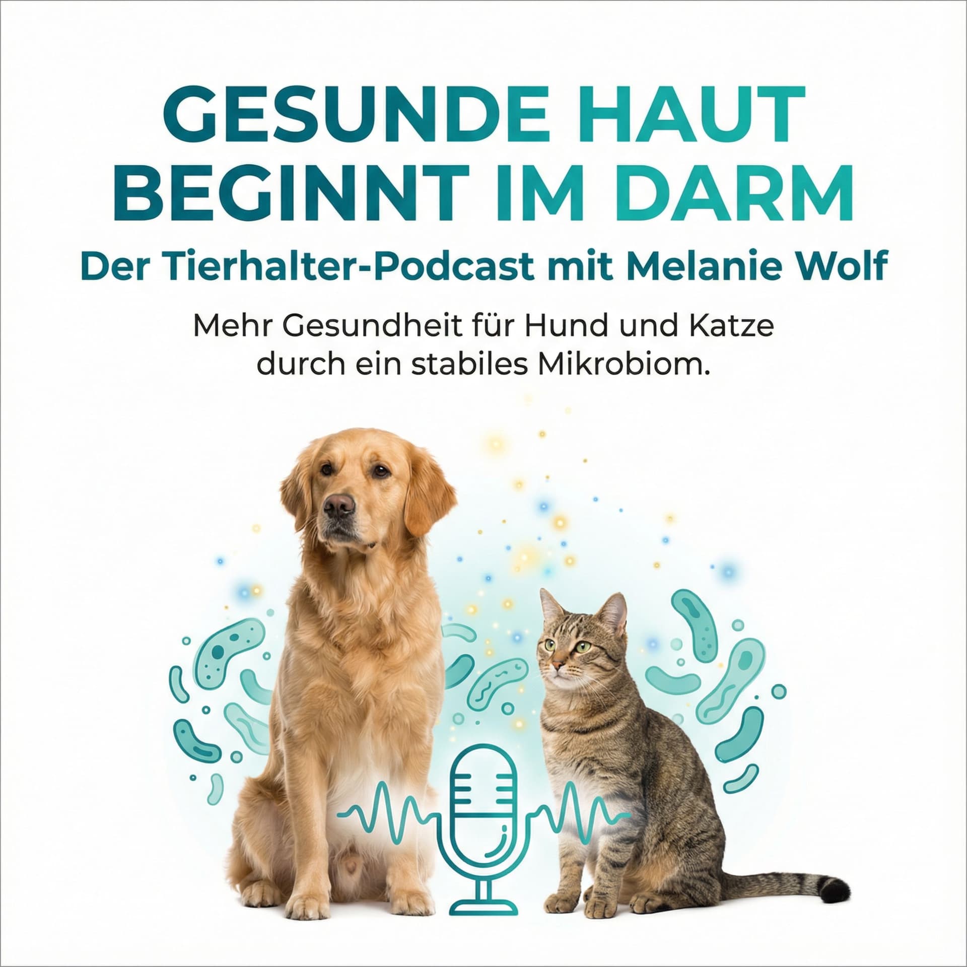 Gesunde Haut beginnt im Darm - mehr Gesundheit für Hund und Katze durch ein stabiles Mikrobiom - Podcasts