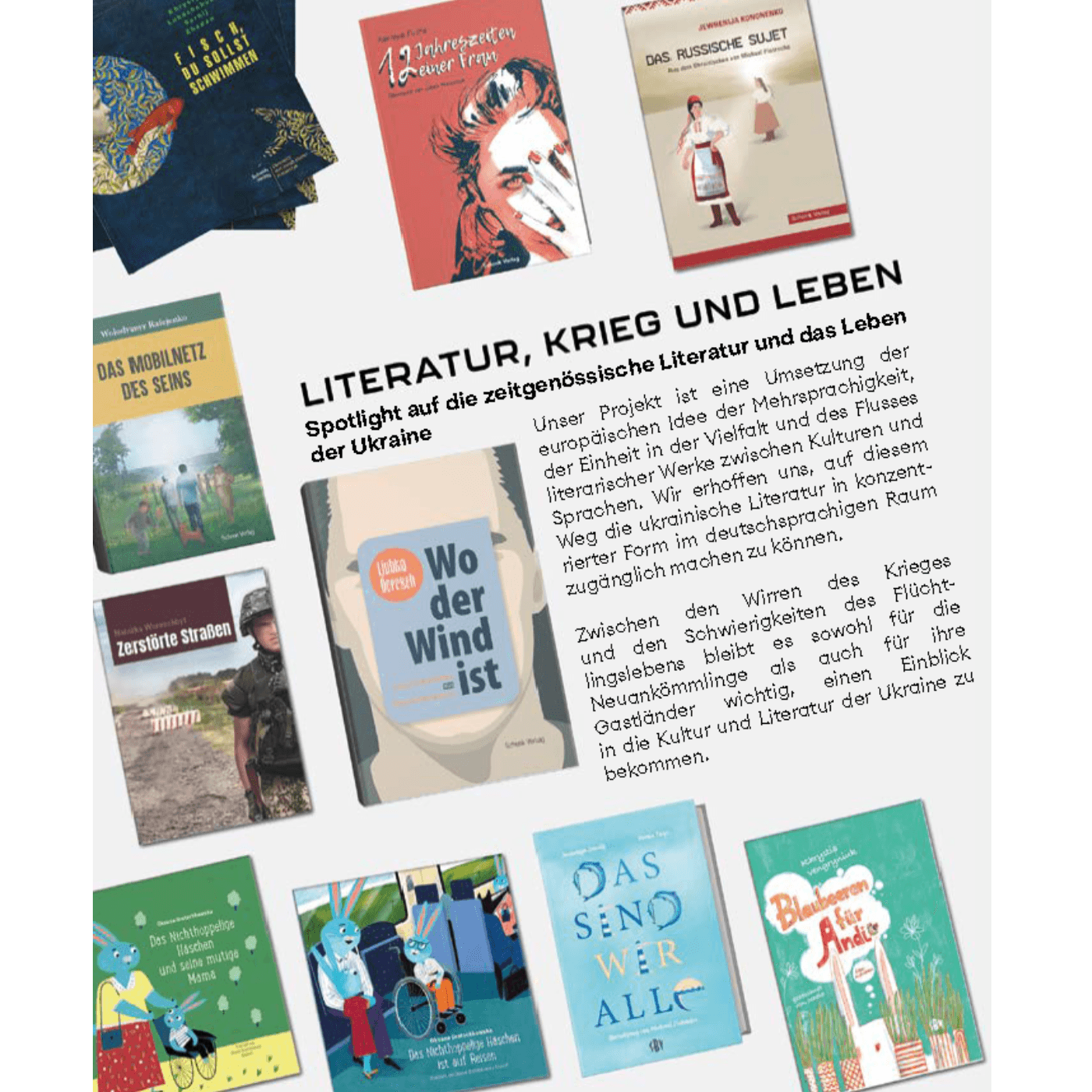 Literatur, Krieg und Leben - Hörproben aus Büchern vom Schenk Verlag - Podcasts
