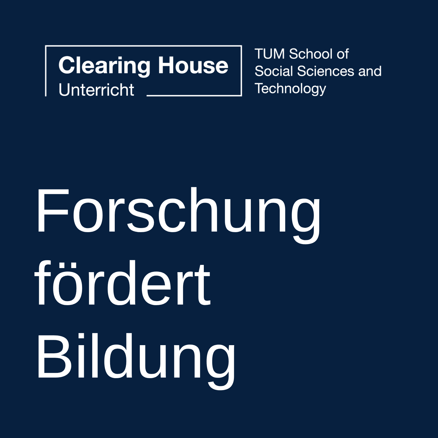 Forschung fördert Bildung - Podcasts