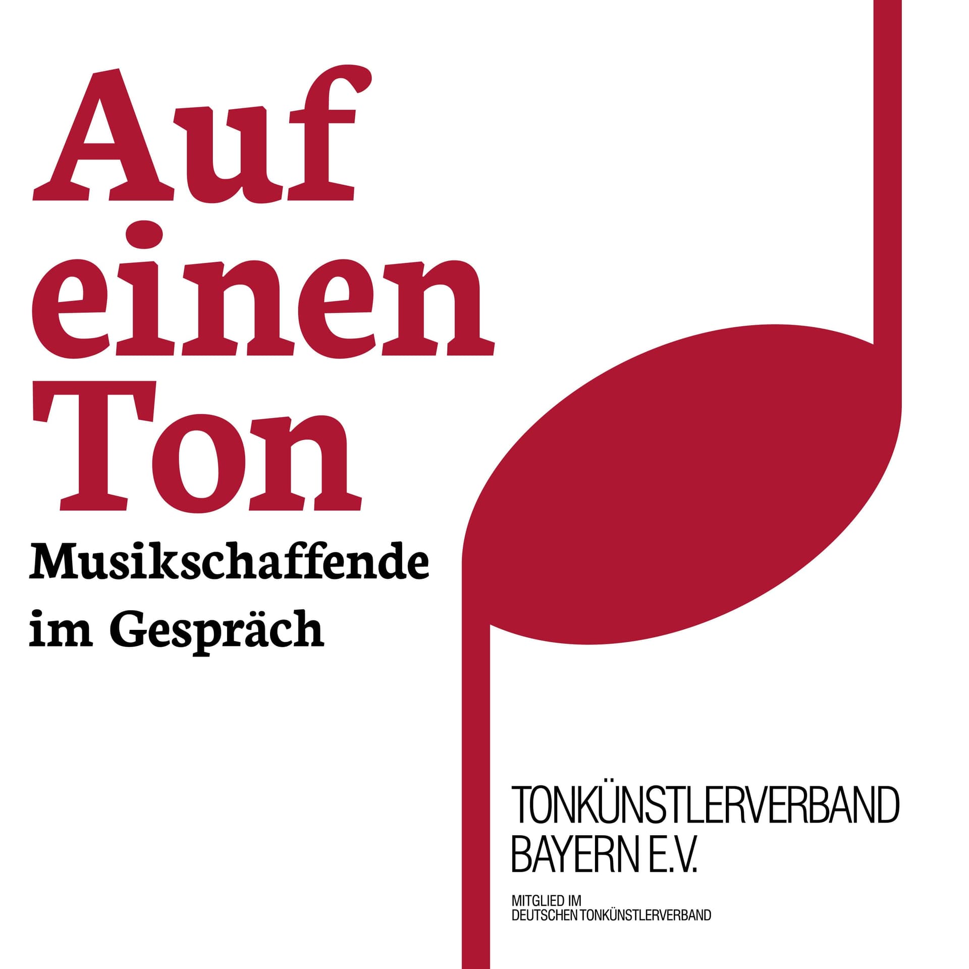 Auf einen Ton - Musikschaffende im Gespräch - Podcasts