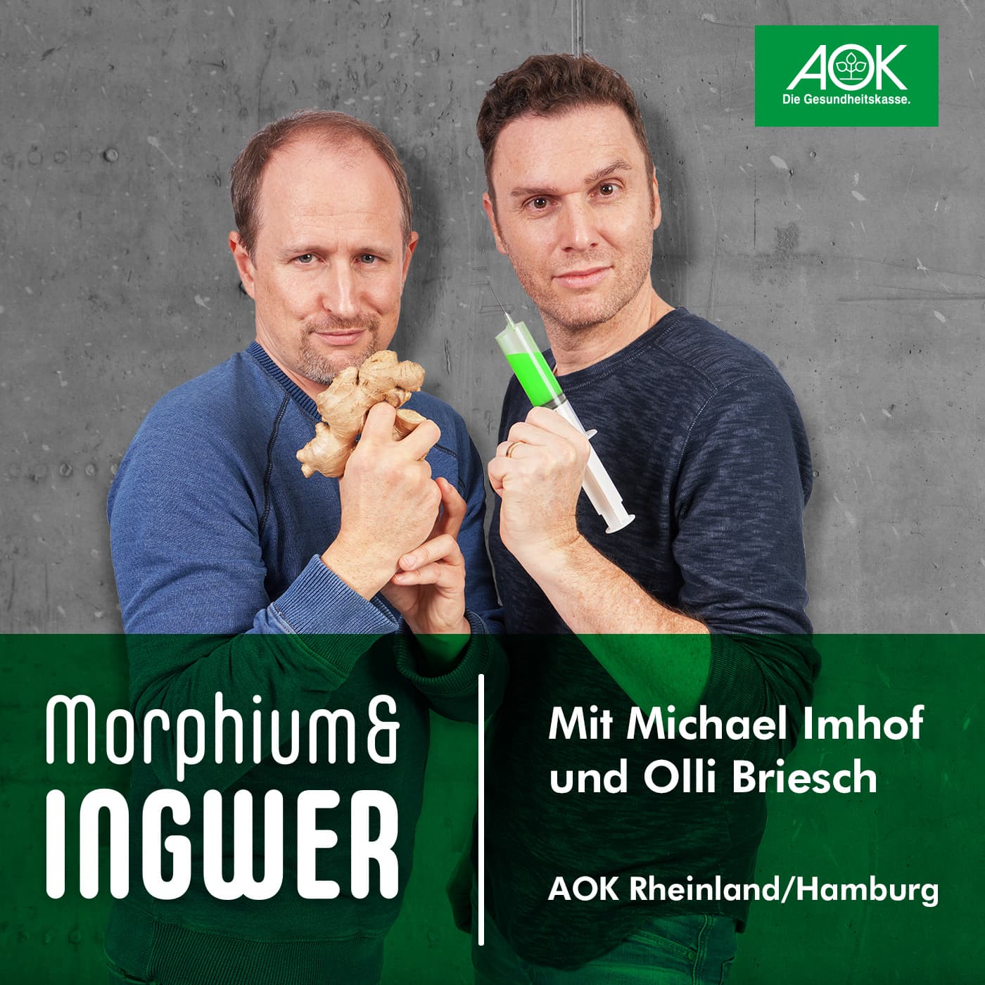 Morphium & Ingwer – der Gesundheits-Podcast der AOK Rheinland/Hamburg - Podcast