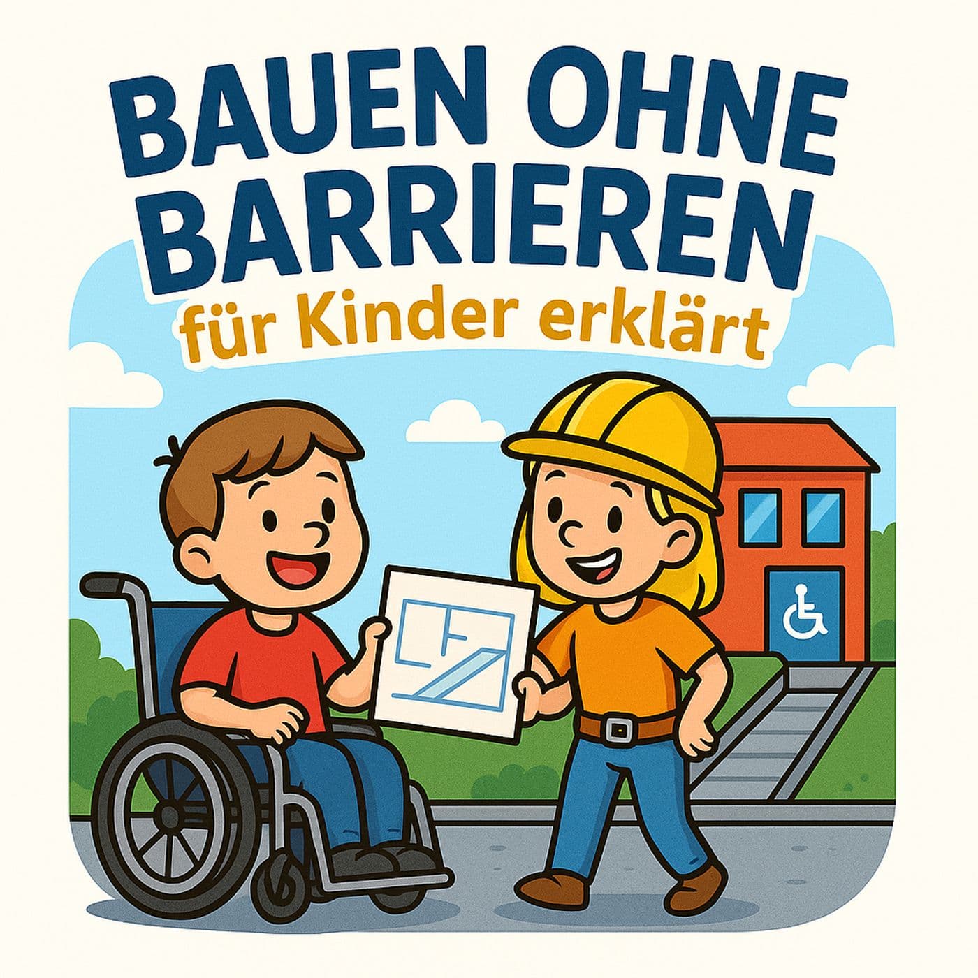 Bauen ohne Barrieren - für Kinder erklärt - Podcasts