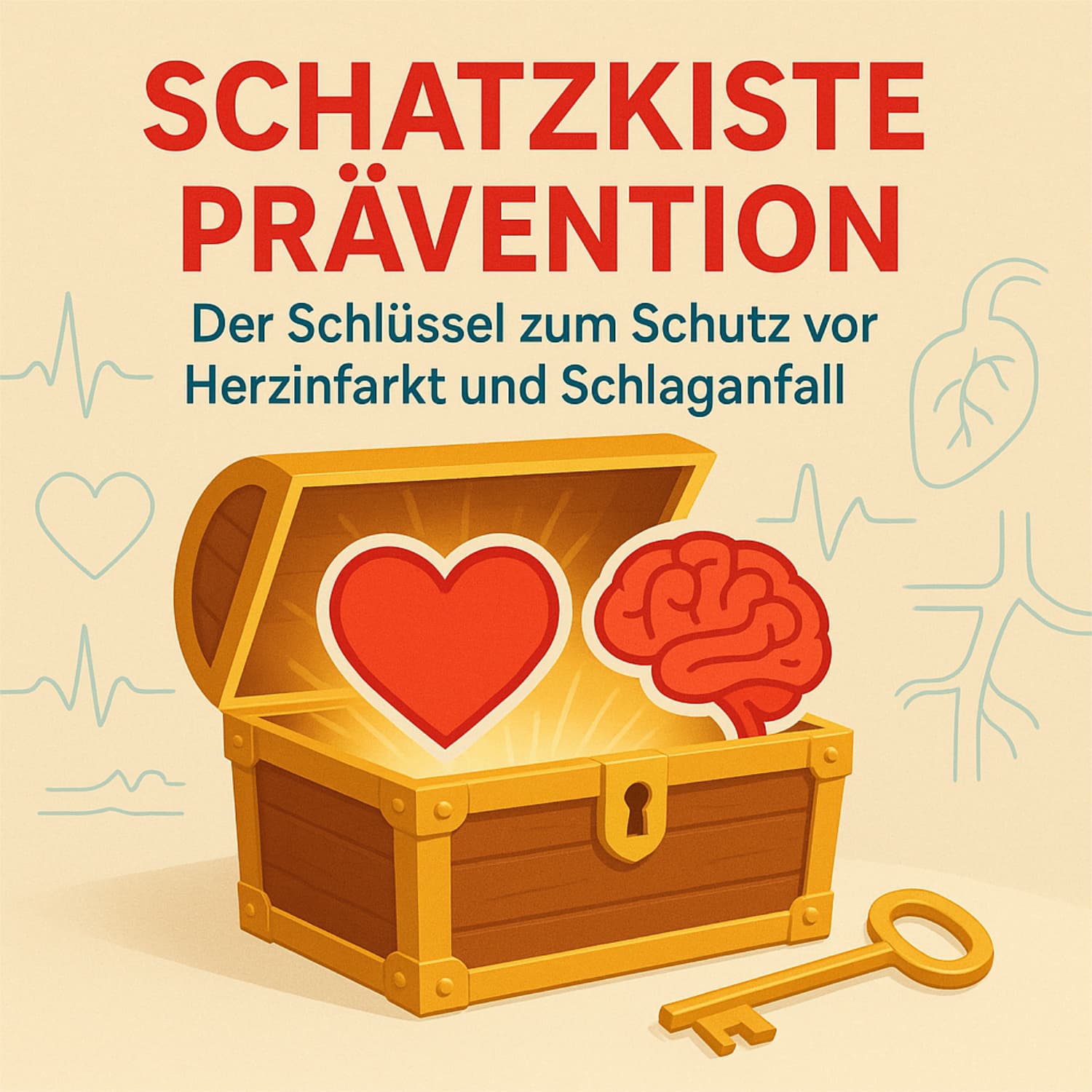 Schatzkiste Prävention – Der Schlüssel zum Schutz vor Herzinfarkt und Schlaganfall - Prävention To Go - Podcasts