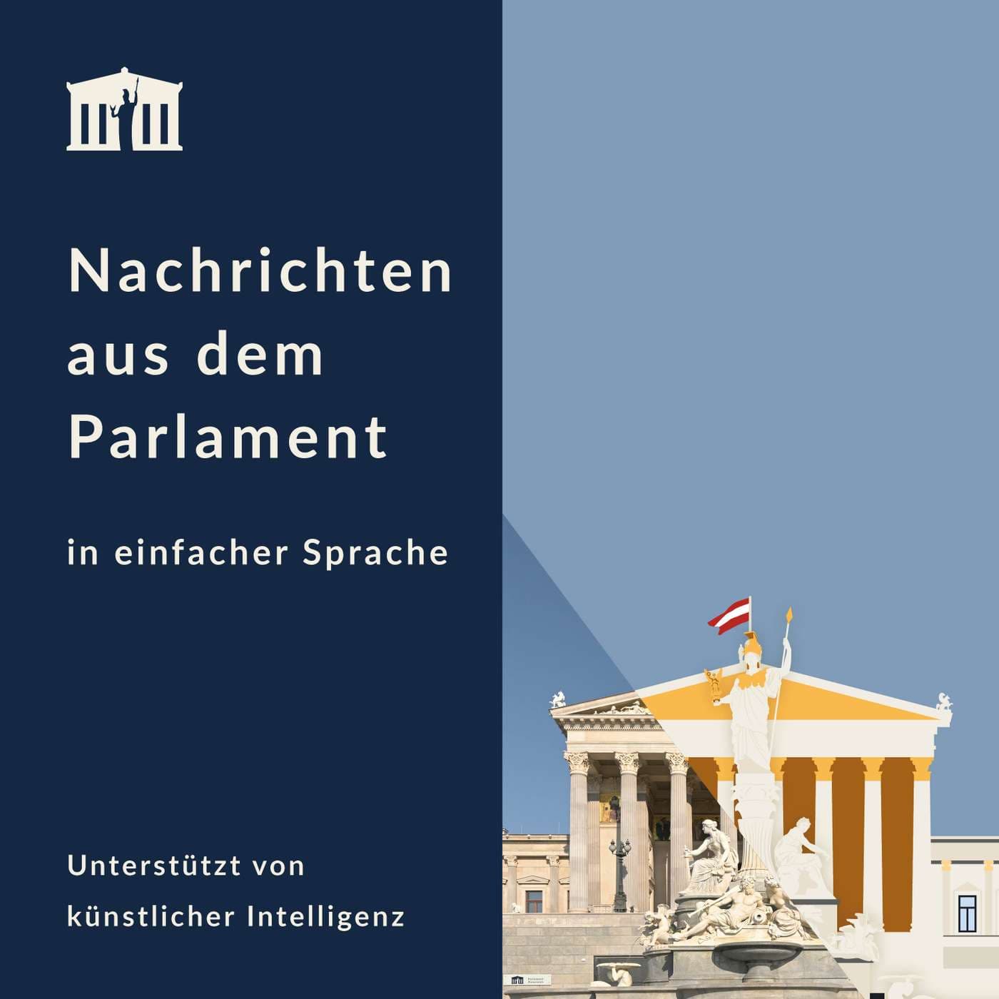 Nachrichten aus dem Parlament in einfacher Sprache - Podcasts