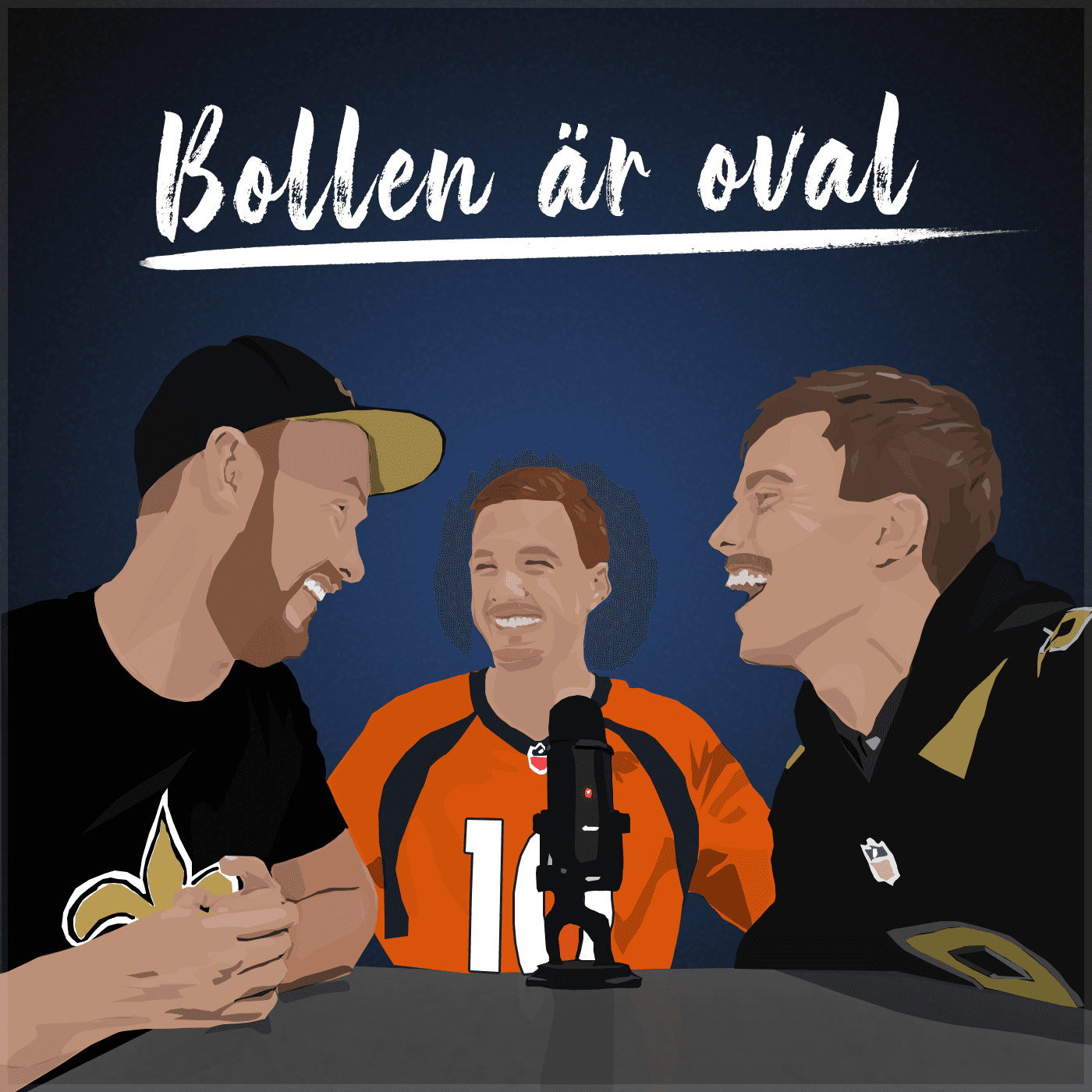 Bollen är oval - NFL på svenska - Podcasts