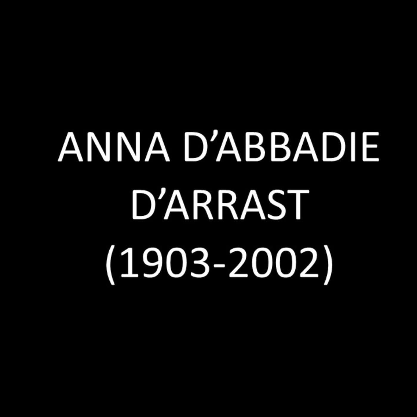 Anna d'Abbadie d'Arrast