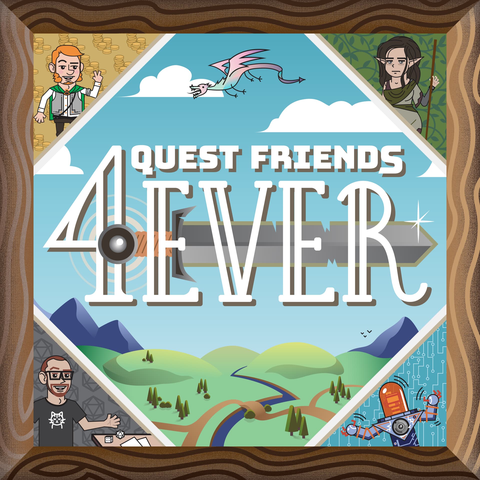 Quest Friends 4ever - Podcasts