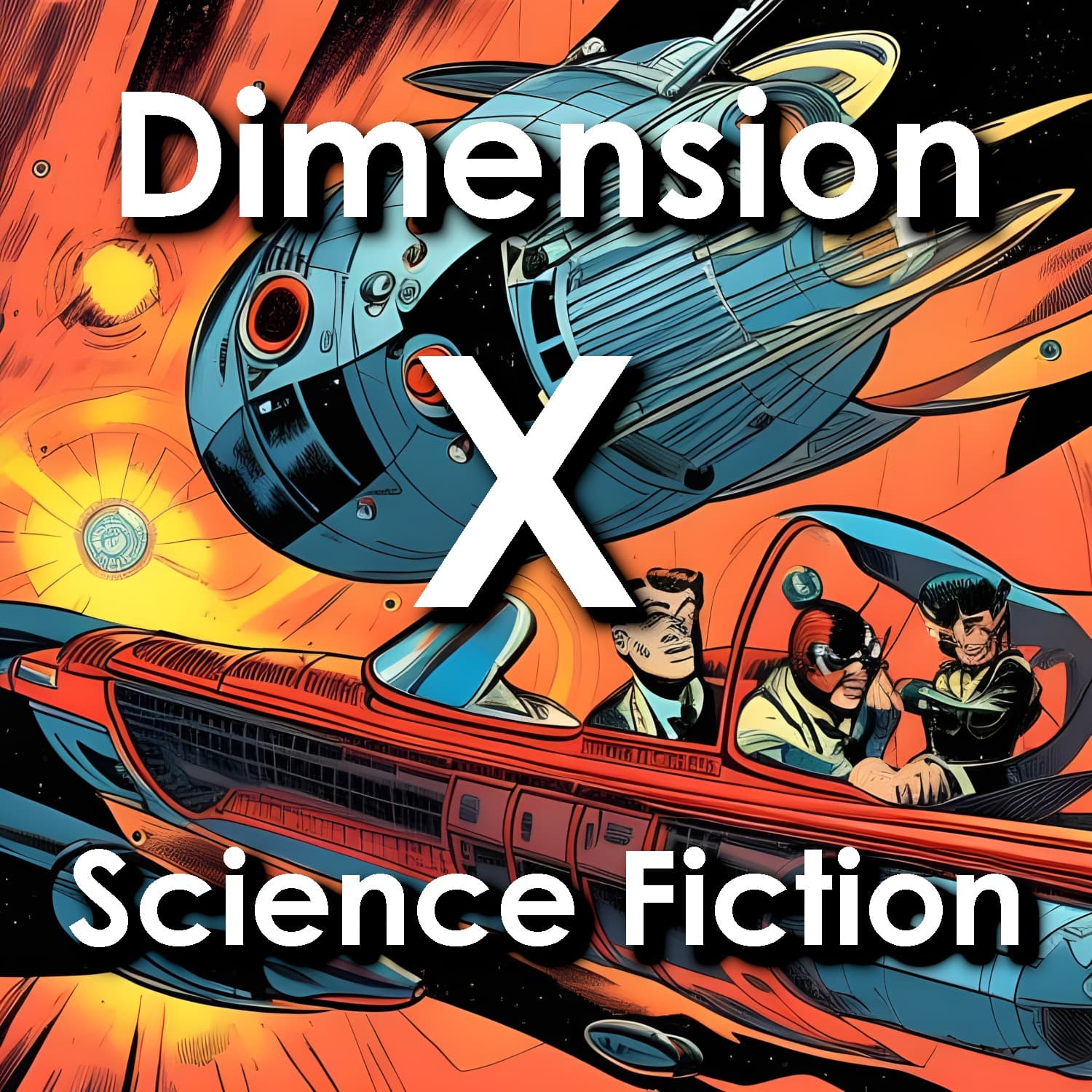 Dimension X: Space Exploration, Time Travel, Alien Invasions, and More - Podcasts