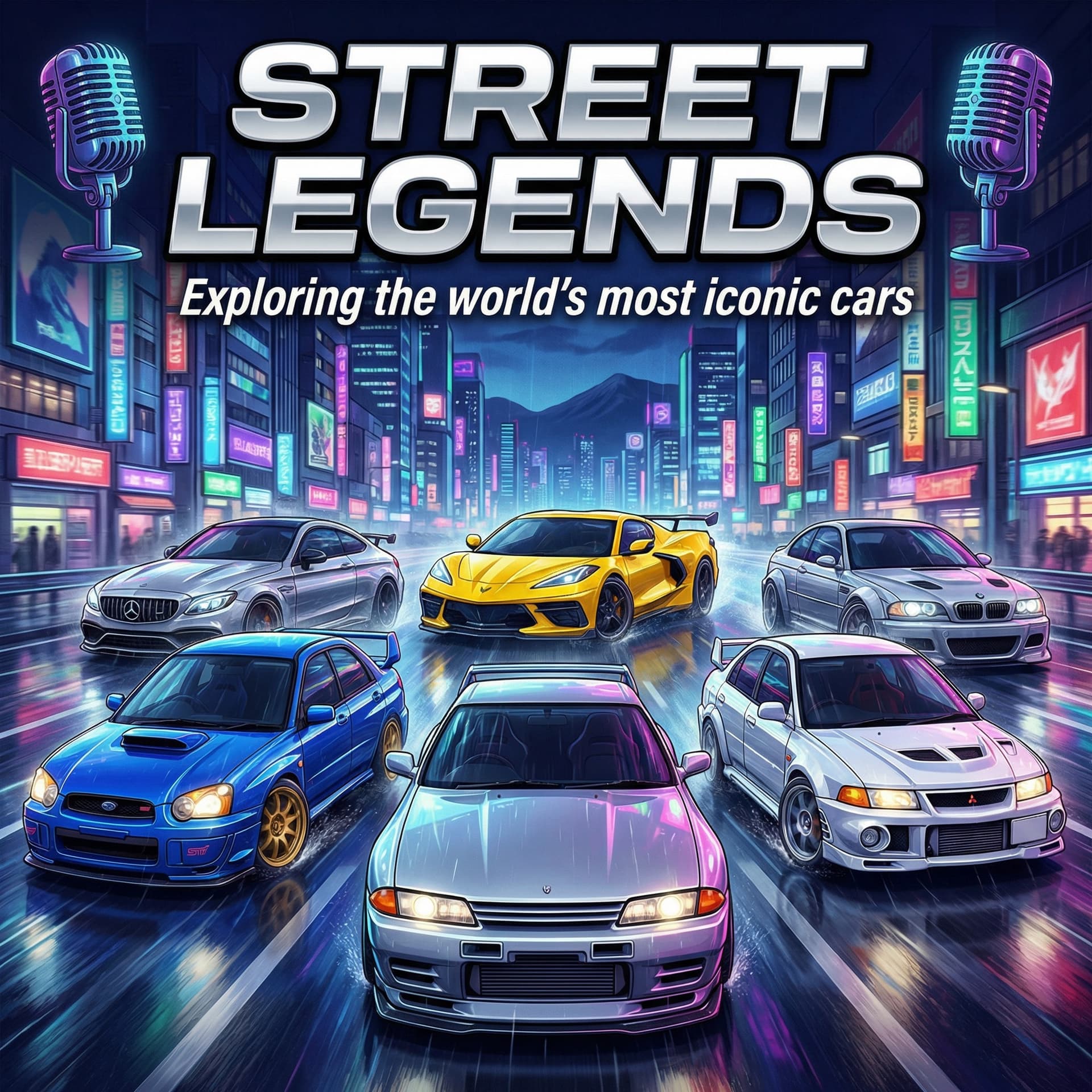 Street Legends- Exploring the world’s most iconic cars - Podcasts