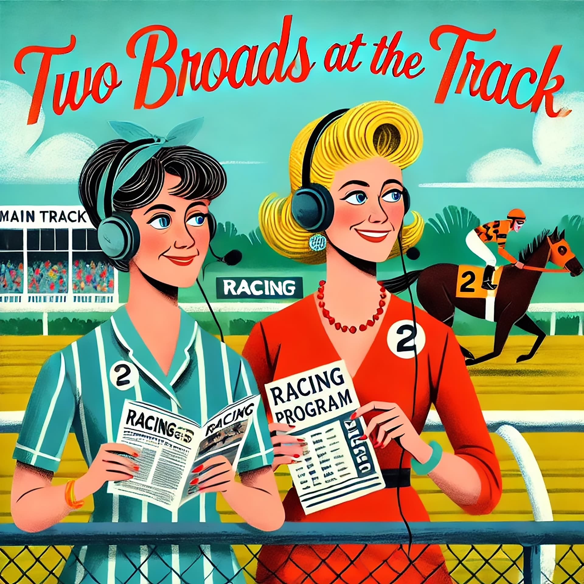Two Broads at the Track - Podcasts