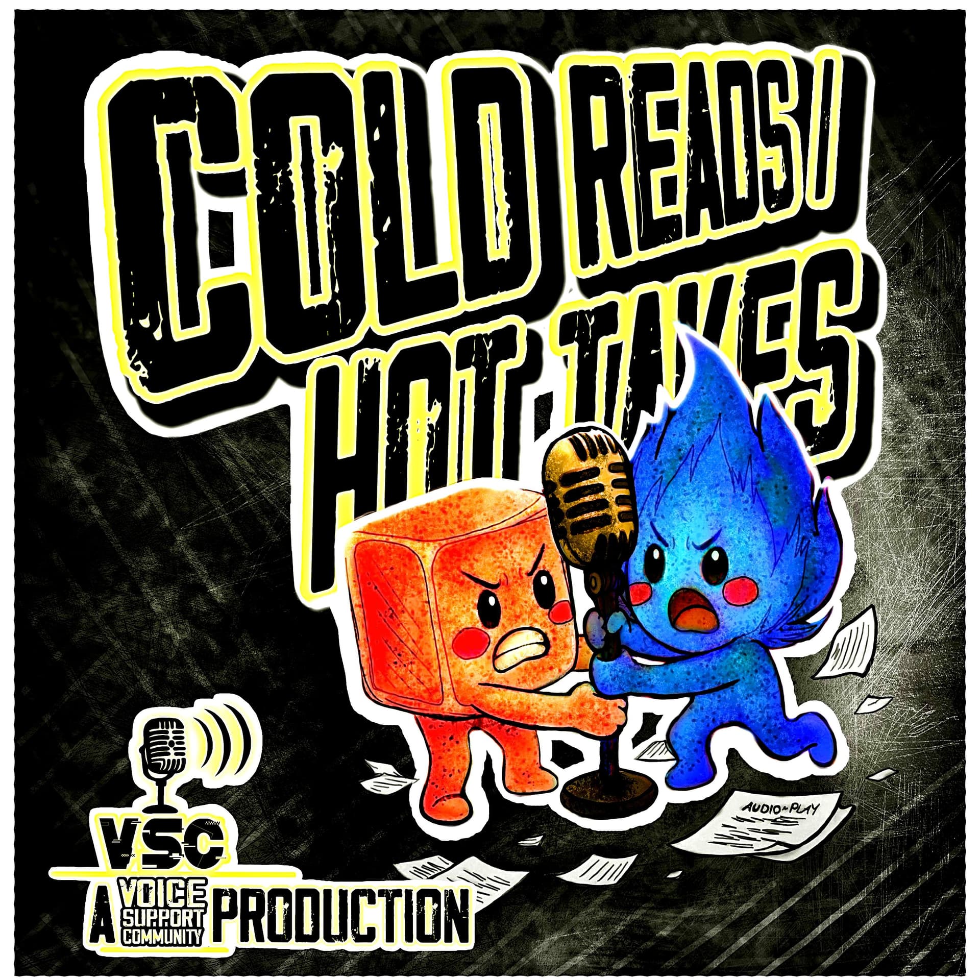 COLD READS/HOT TAKES - Podcasts