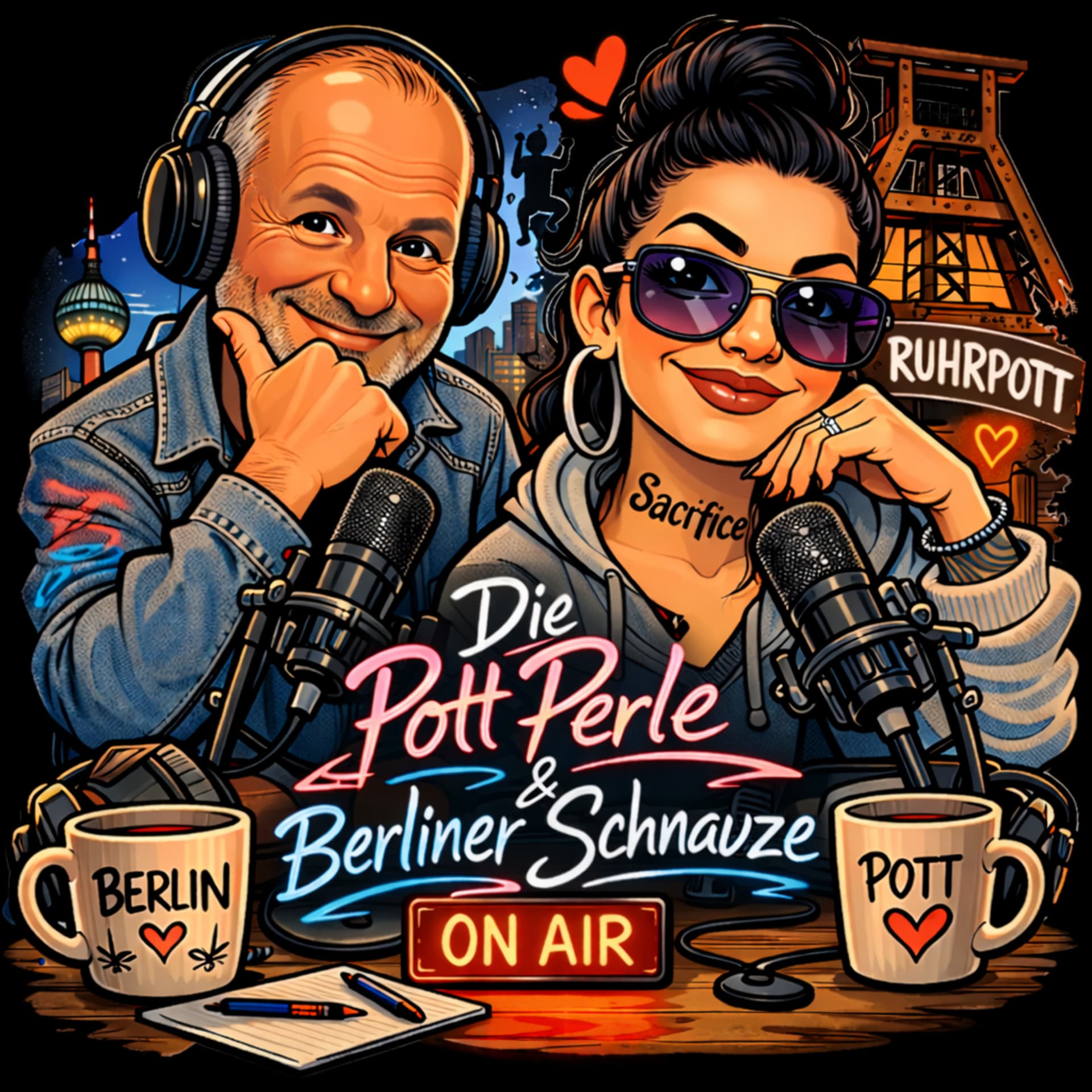 Die Pott Perle × Berliner Schnauze - Podcasts