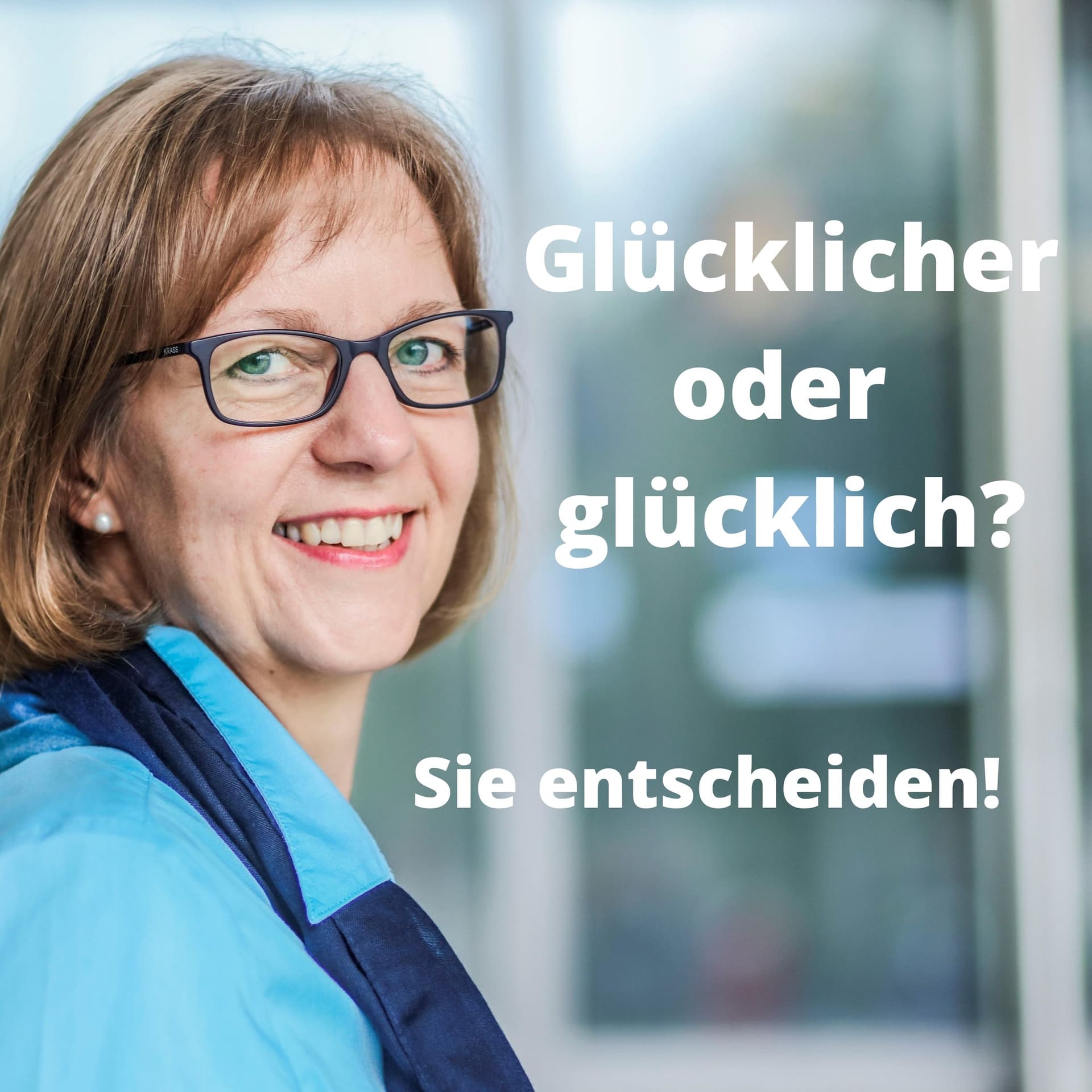 Glücklicher oder glücklich? Sie entscheiden! - Podcasts