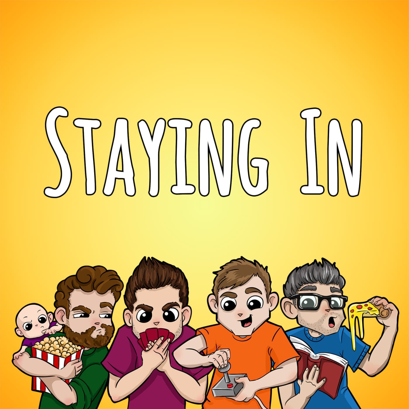 The Staying In Podcast - four pals talk video games, board games, and movies - Podcasts