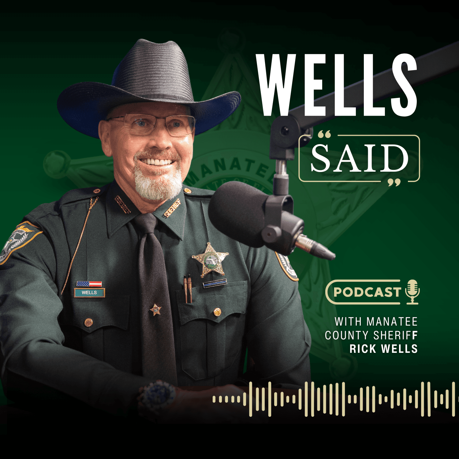 Wells Said with Sheriff Rick Wells