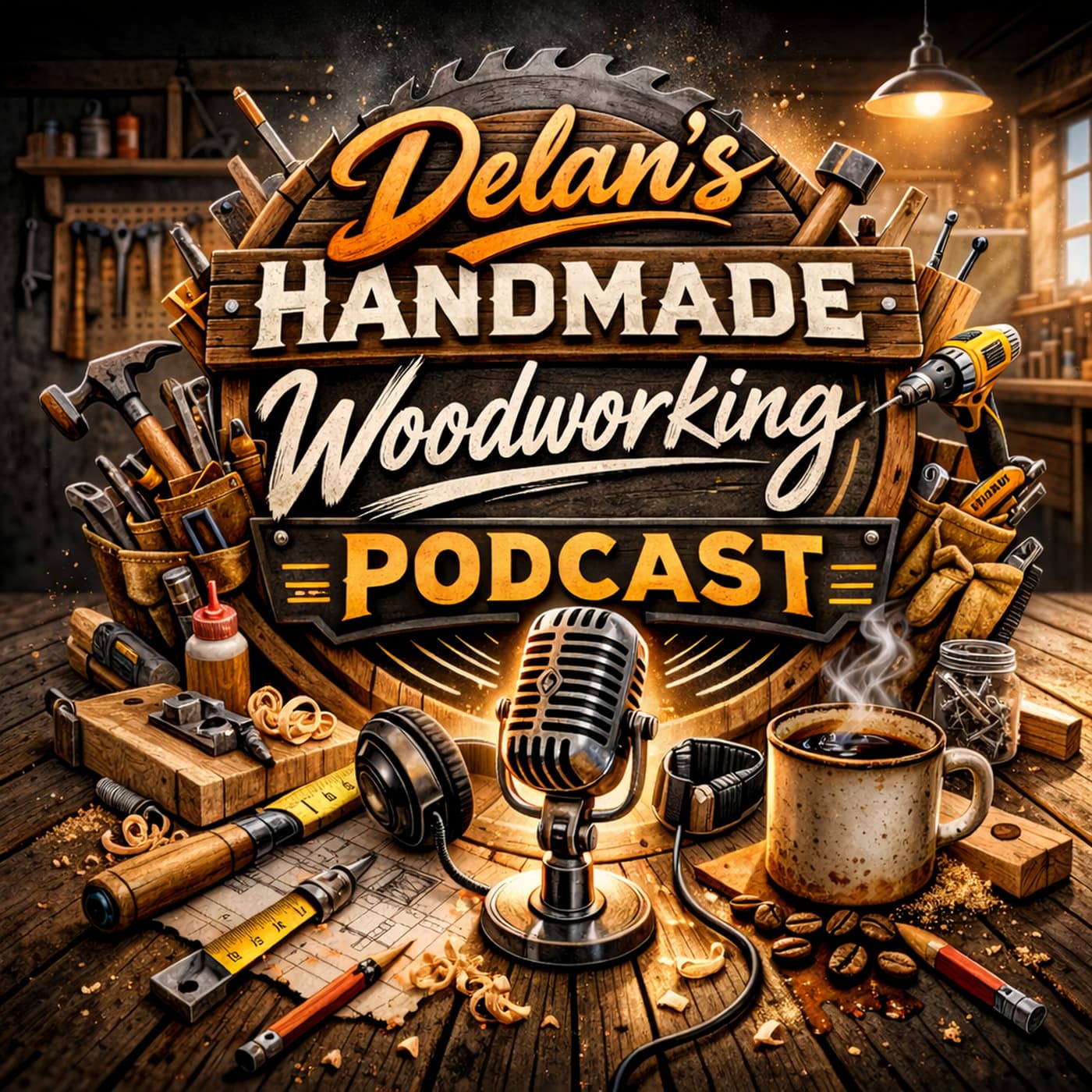 Live interviews of all Woodworking, and Makers guests - Podcasts