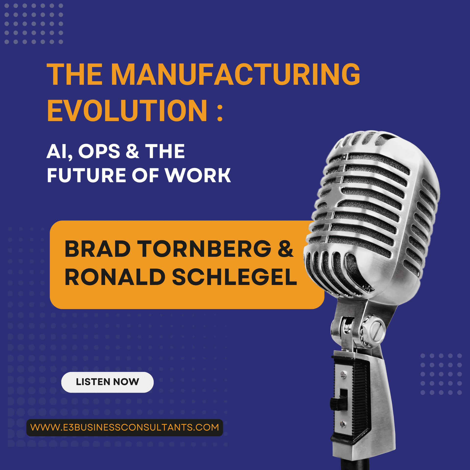 The Manufacturing Evolution: AI, Ops & The Future of Work - Podcasts